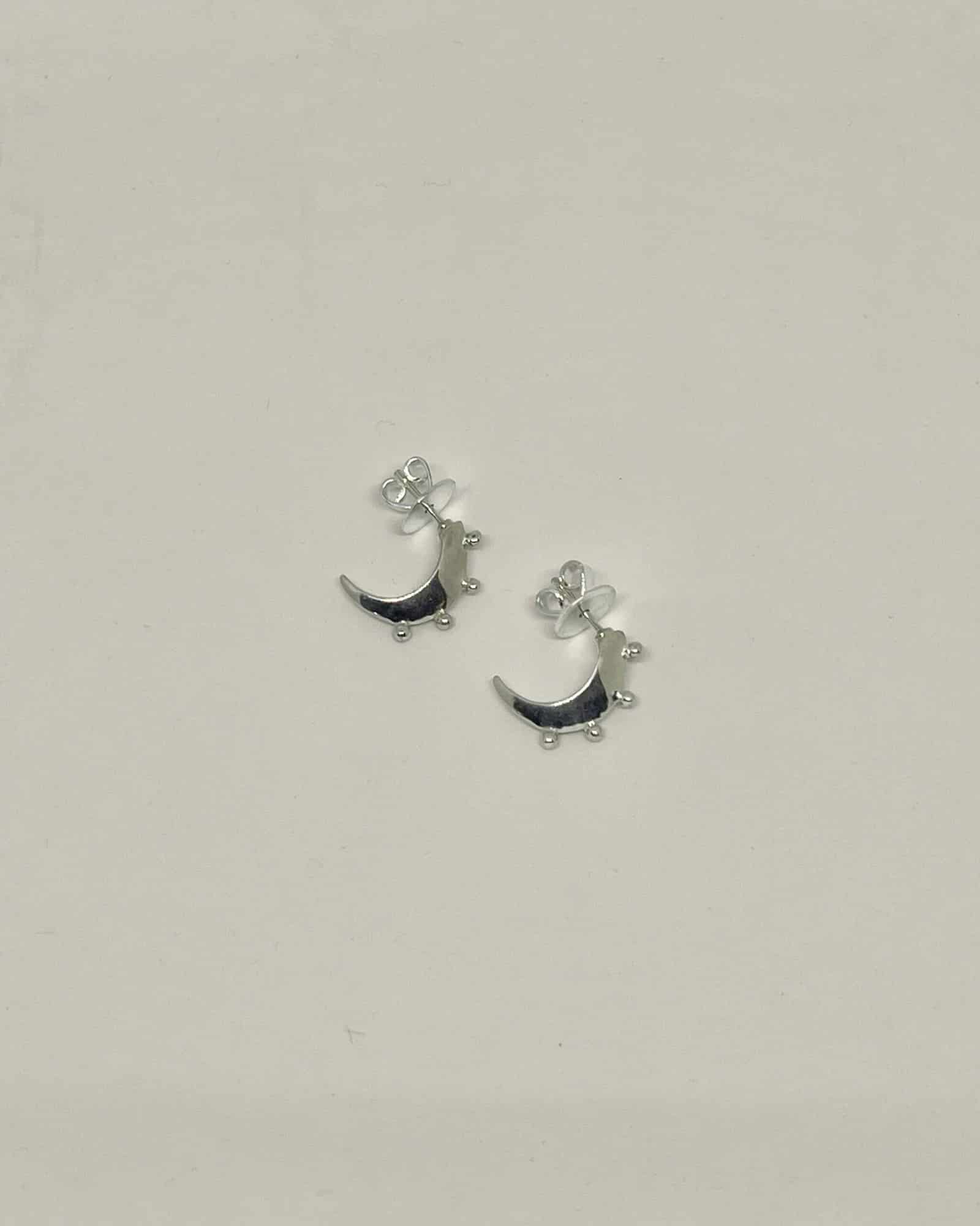 Chiqui Crescent Hoops Silver - miniatura 1