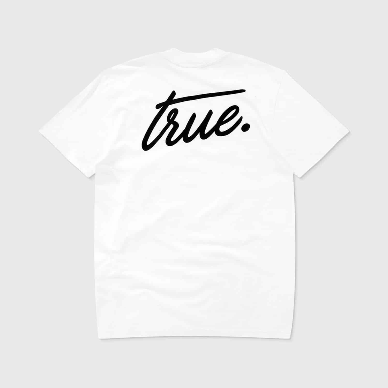 Cursive Logo T-Shirt - White - miniatura 1