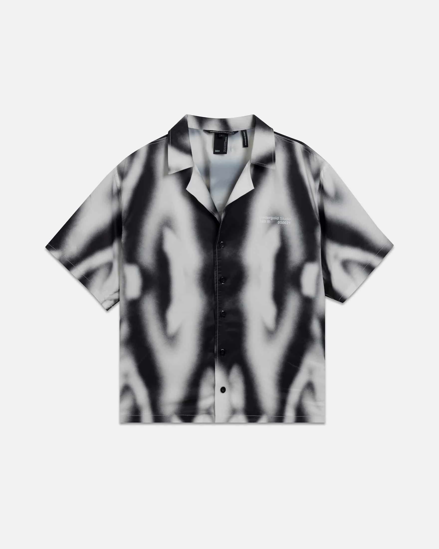 Basics Undergold Studio Silk Shirt Blur Pattern - miniatura 1