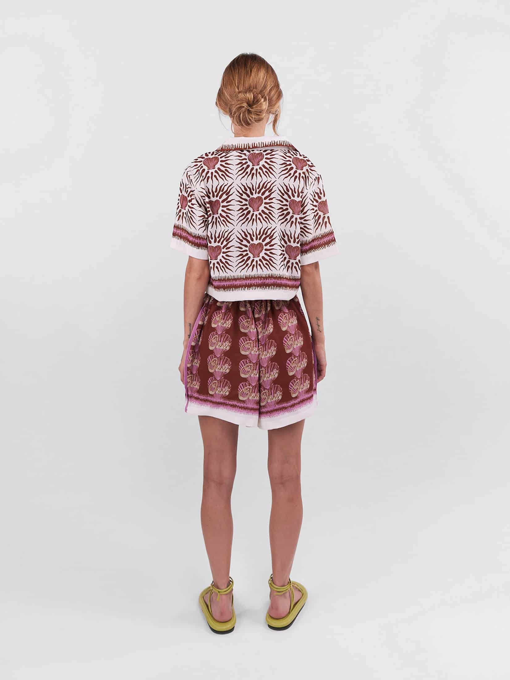 Cropped Polo Oasis - Terracota - miniatura 2