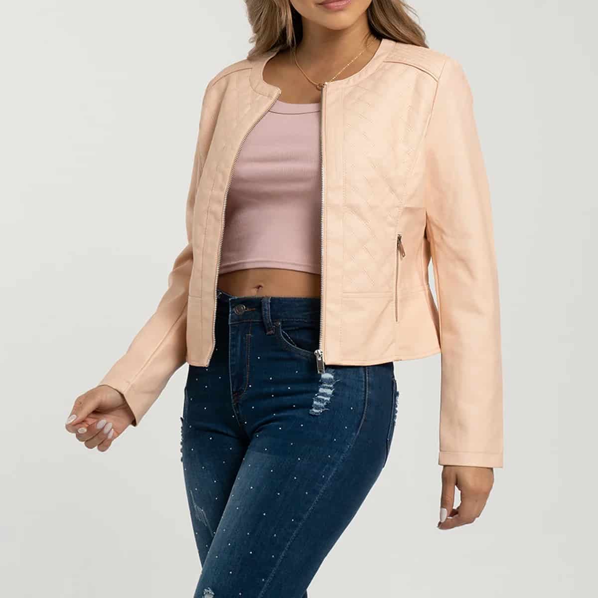 Chaqueta Sintetica Cuello Redondo Thais - miniatura 8