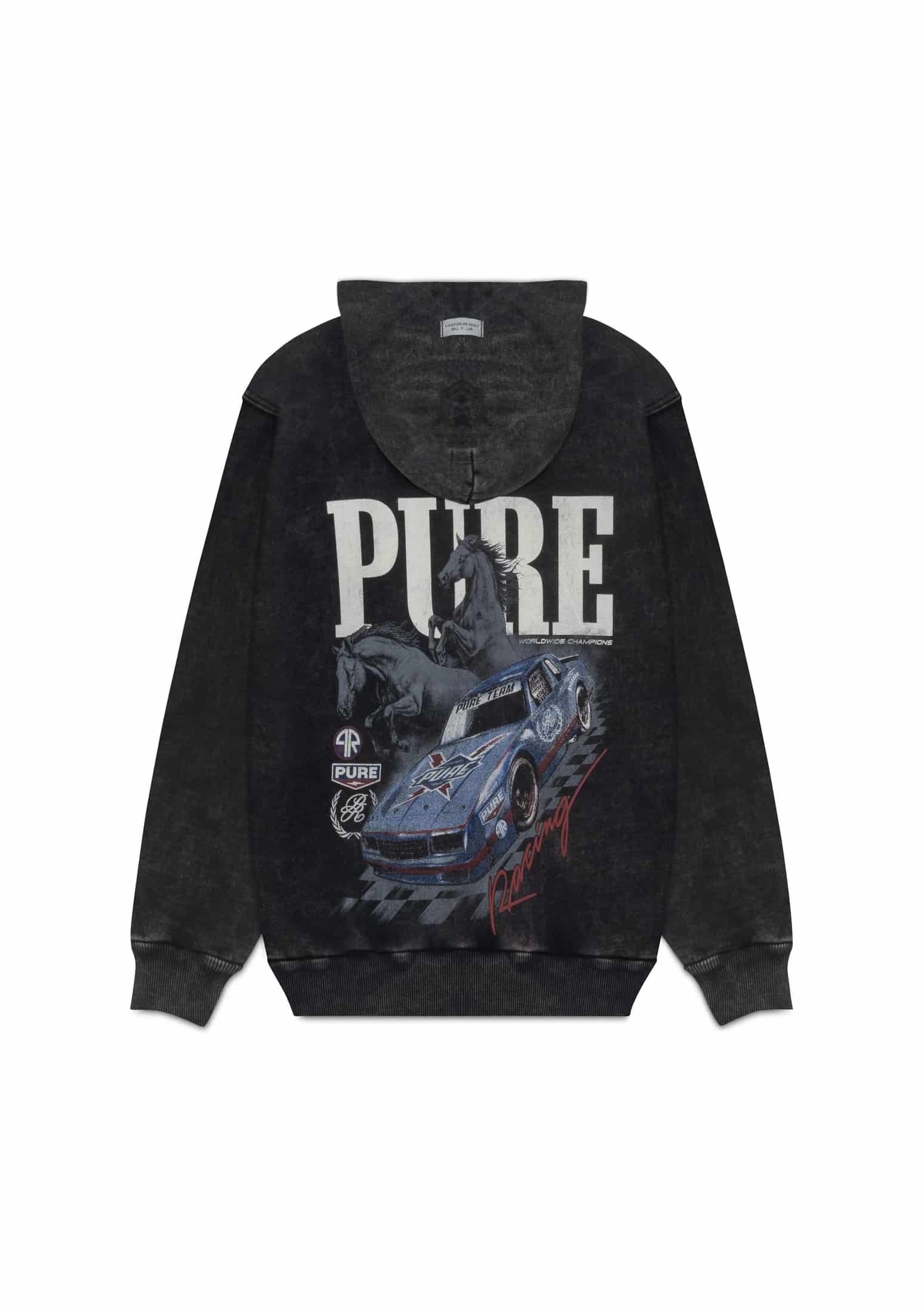 Overdrive Black Hoodie - miniatura 1