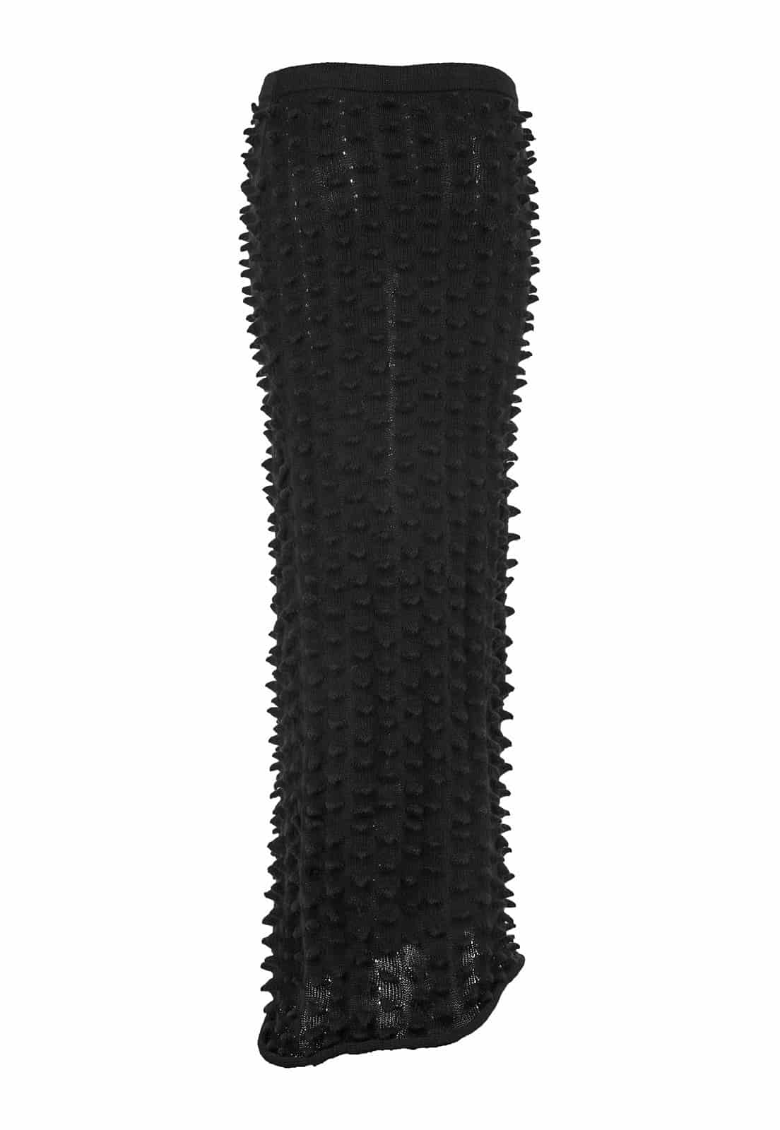 KNITTED SPIKES SKIRT-DRESS - miniatura 3
