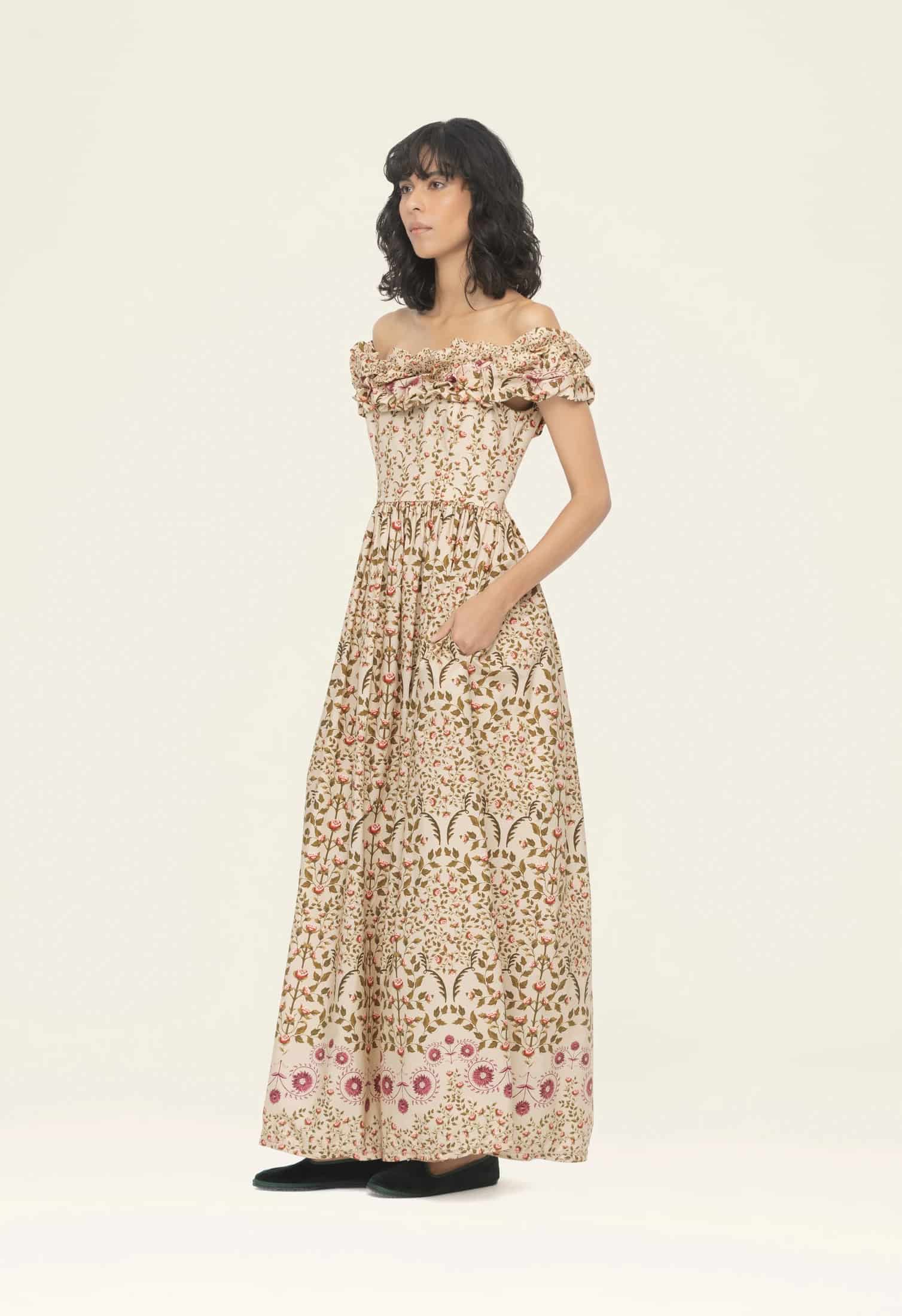 Espliego Sueño Maxi Dress - miniatura 3