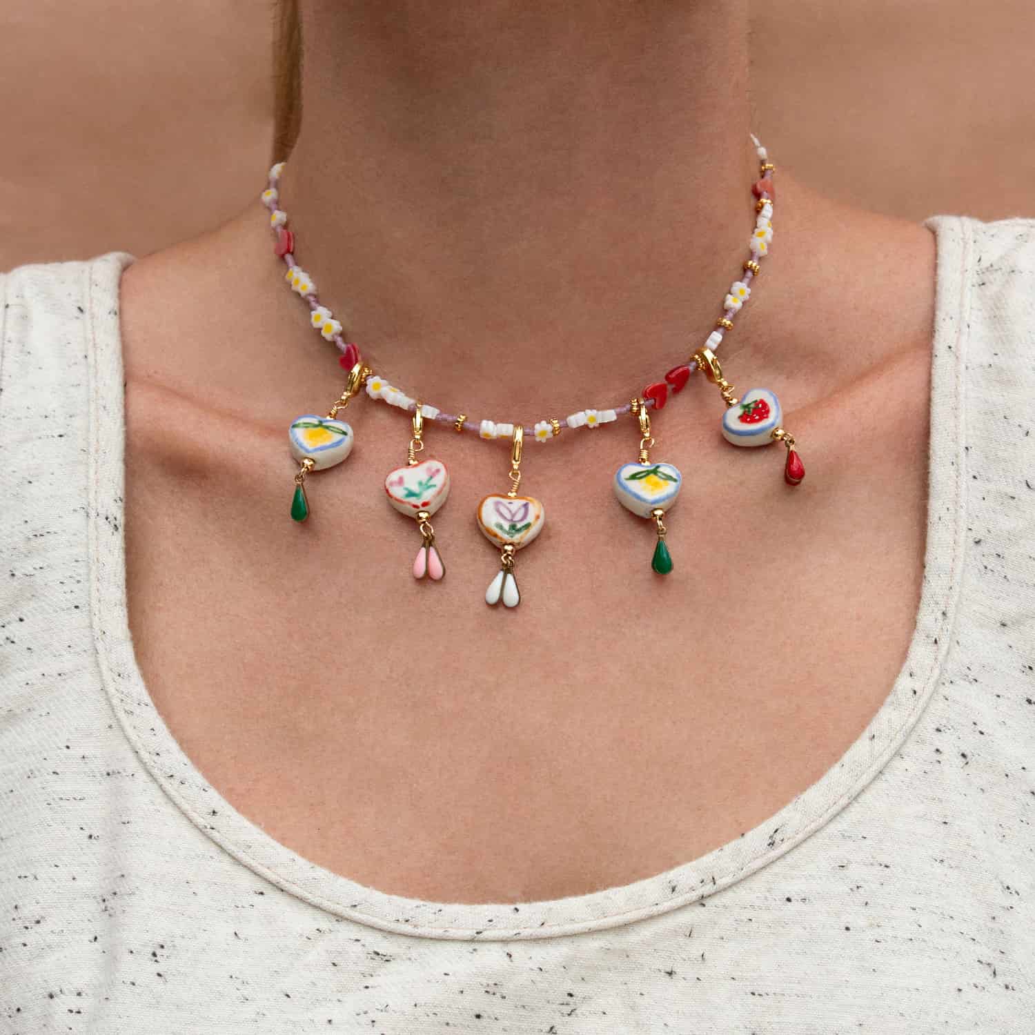 COLLAR BLUSH DAISY - miniatura 2