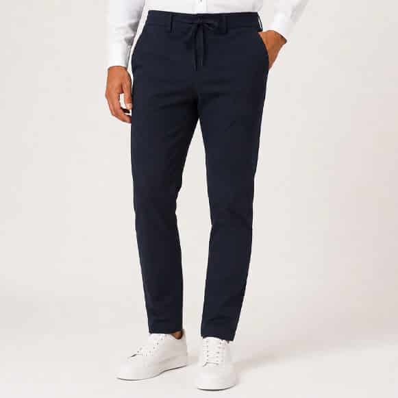PANTALON RESORTADO 100% POLIESTER HOMBRE - miniatura 10