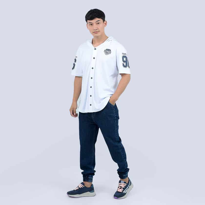 Camisa Jersey Oversize - miniatura 5
