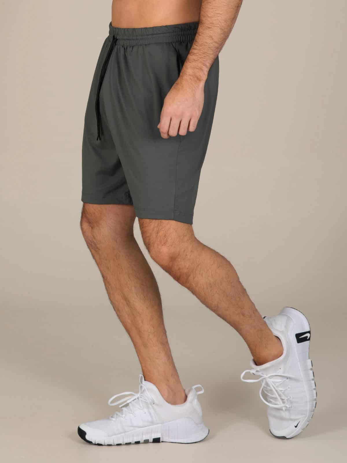 Pantaloneta basica ibiza hombre gris raton - miniatura 2