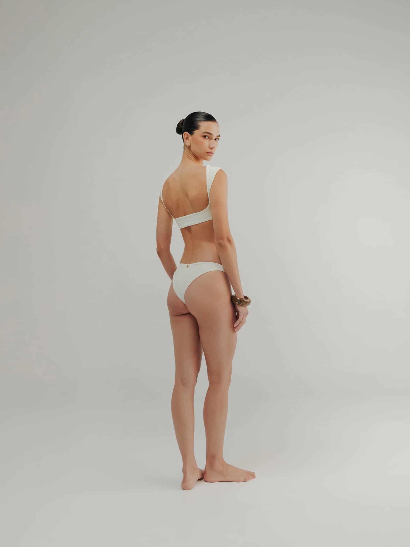 NUDO BIKINI BOTTOM - IVORY - miniatura 1
