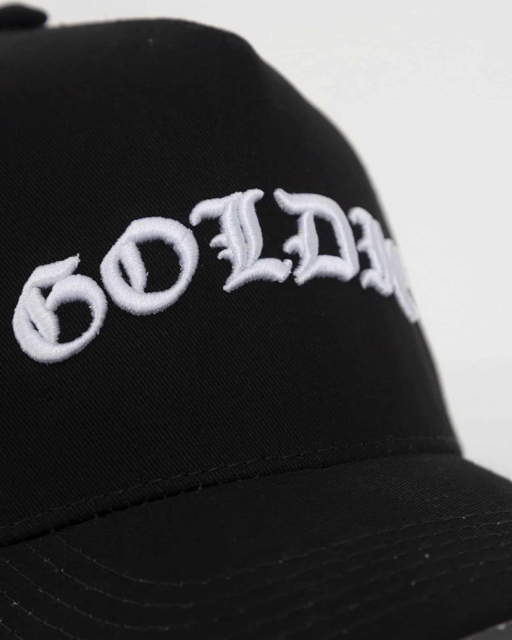Basics GOLDIE High Crown Cap Black - miniatura 3