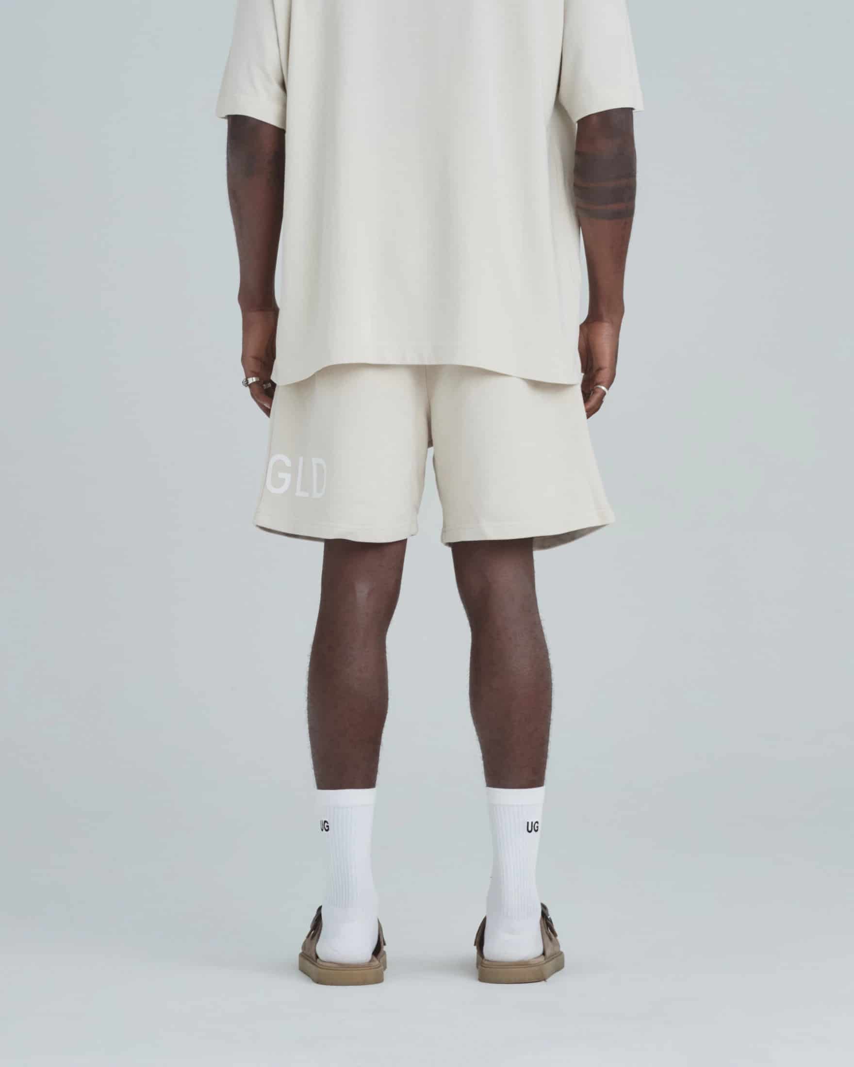 Line Basic Biased Shorts Cream - miniatura 7
