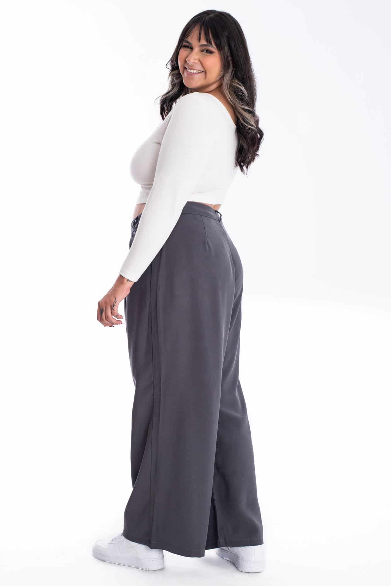 Pantalón Larisa Gris - miniatura 20