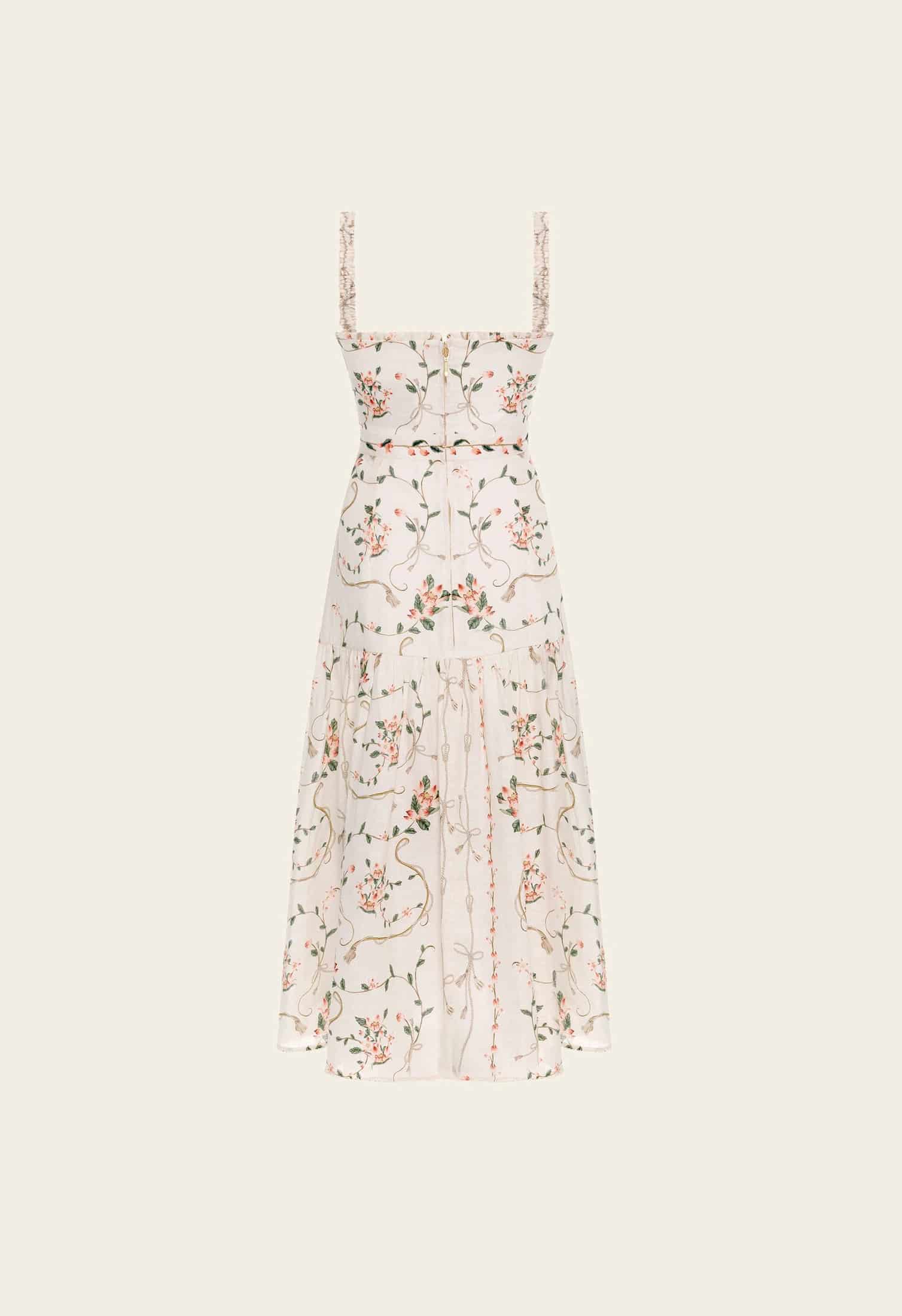 Nispero  Navegante Midi Dress - miniatura 3