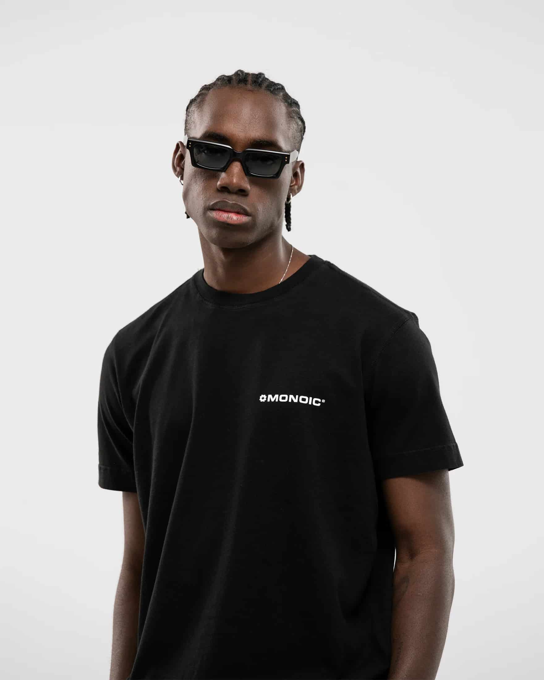 Camiseta Regular Fit Básica V2 - Negro Oscuro - miniatura 6