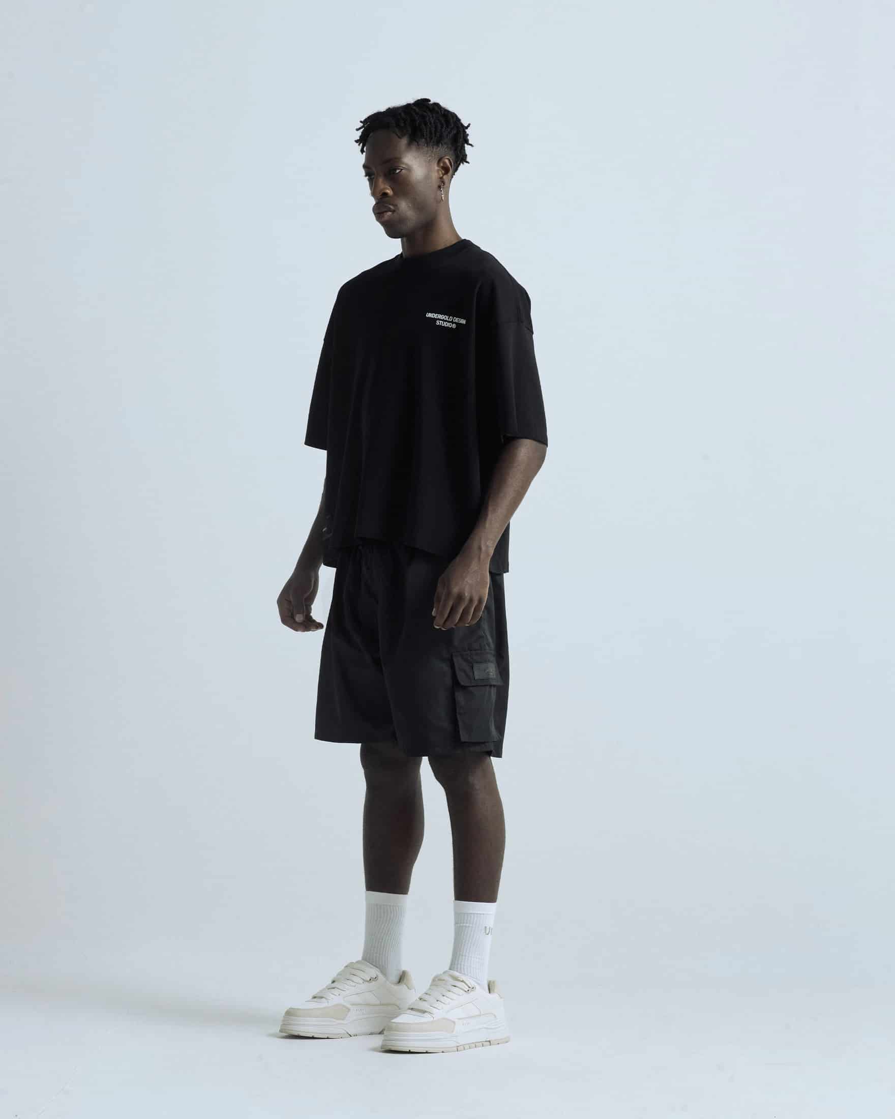 Basics Undergold Design Studio Boxy T-shirt Black - miniatura 4