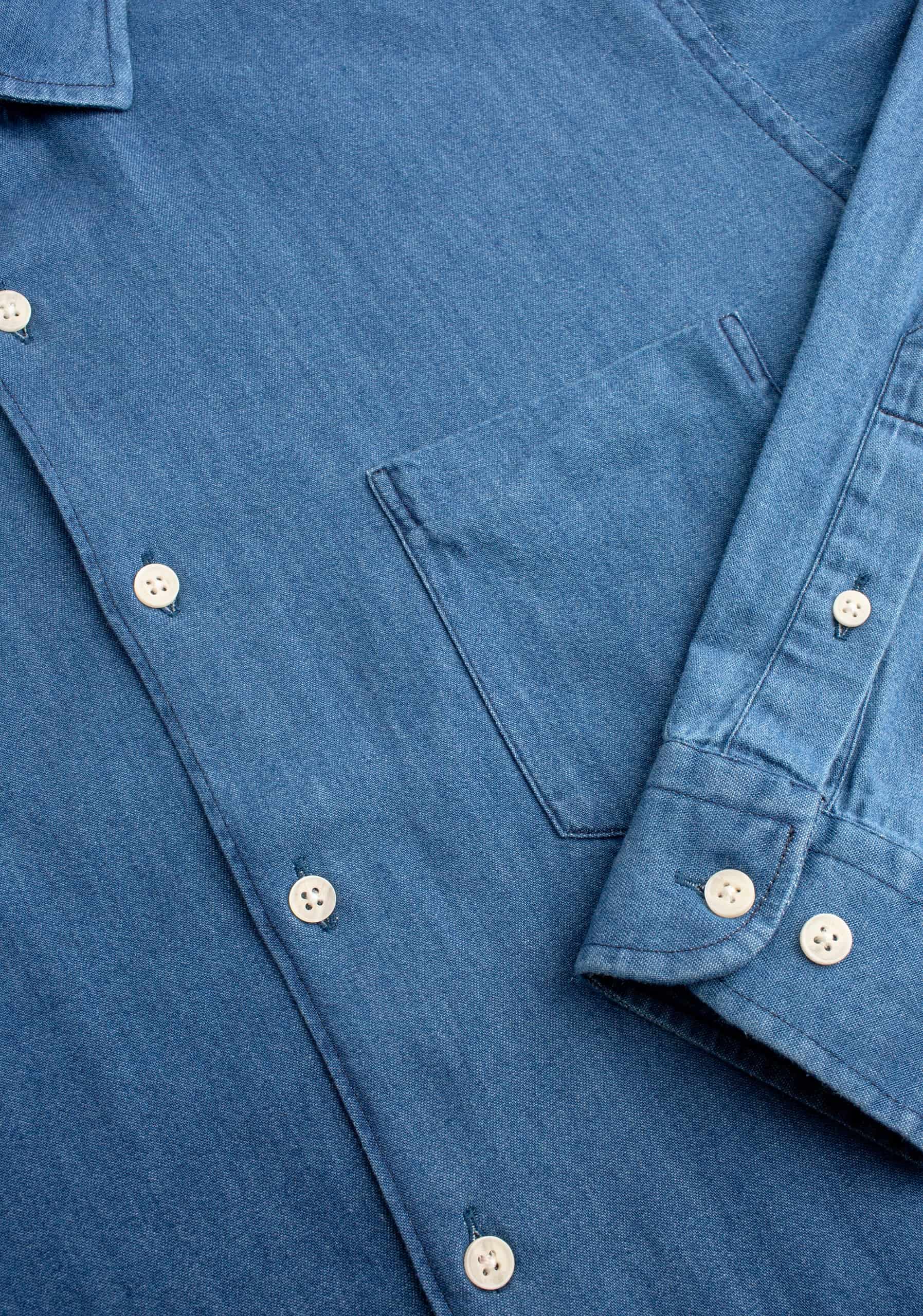 Camisa CF Lancaster Azul Medio - miniatura 3