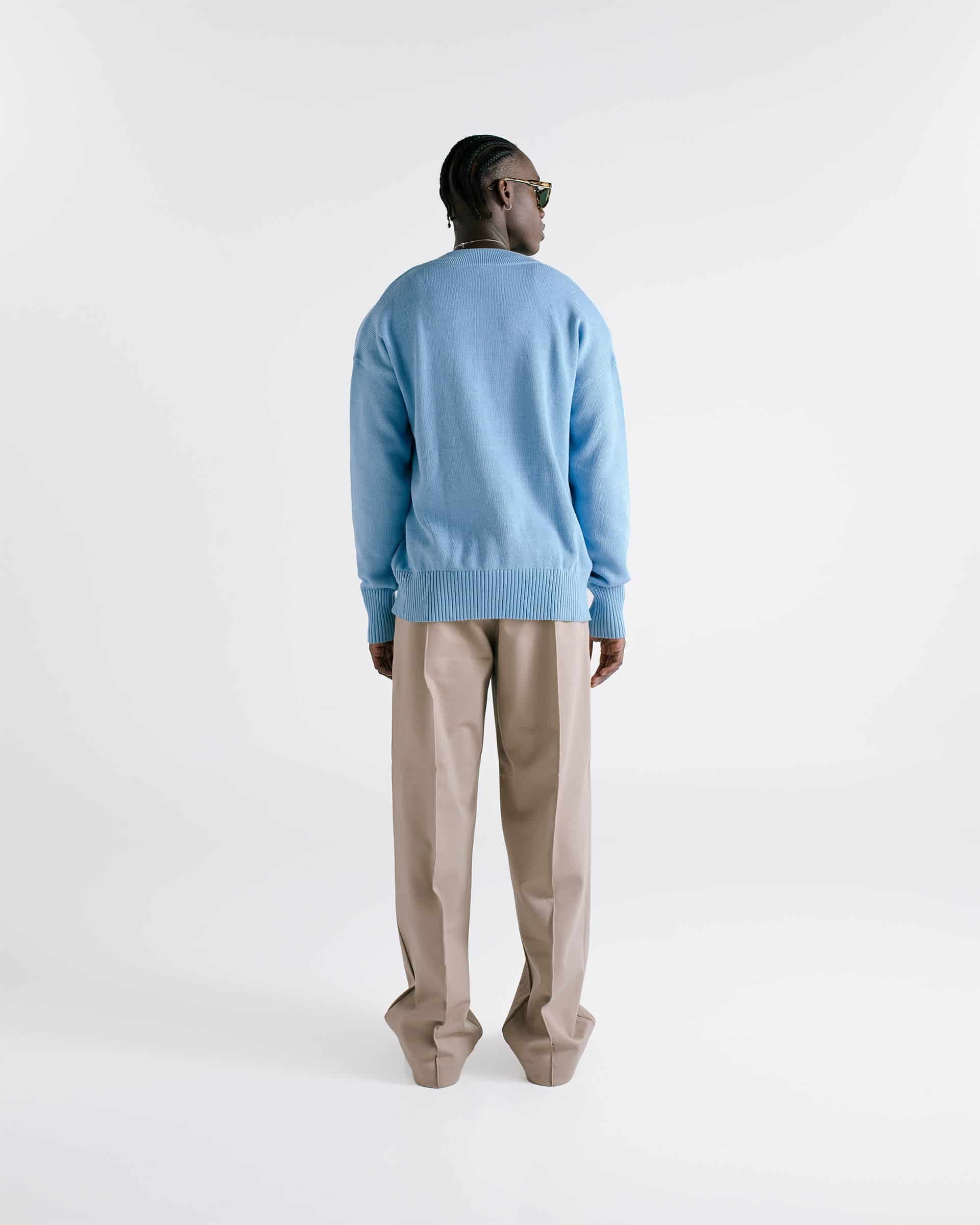 Knit Cardigan - Azul Claro - miniatura 5