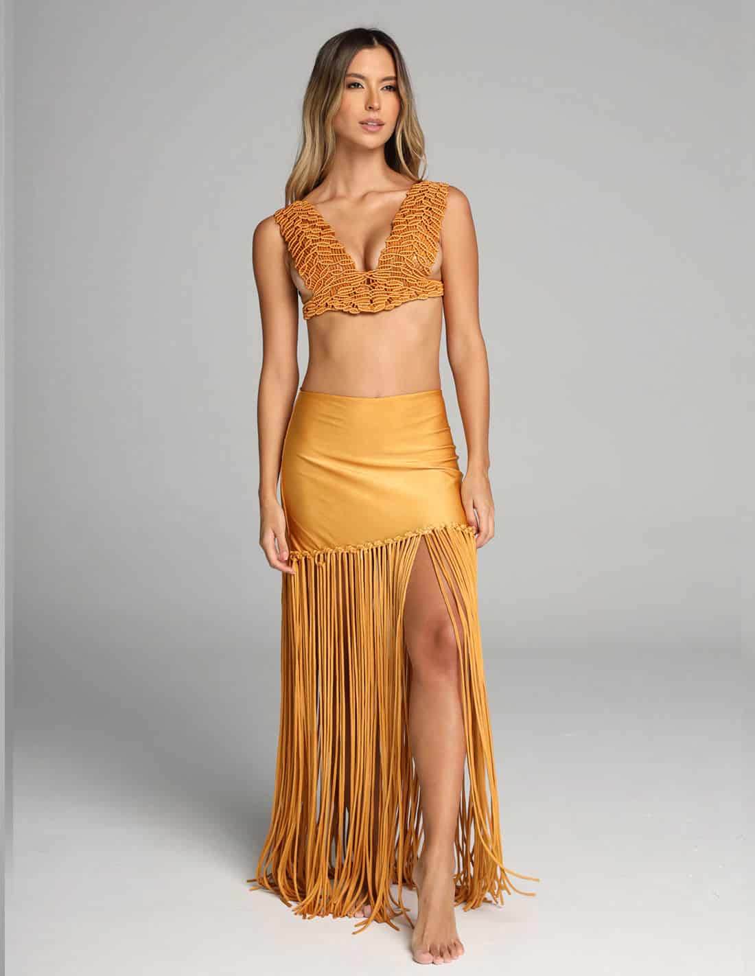 Falda Aloha Gold Mustard - miniatura 1