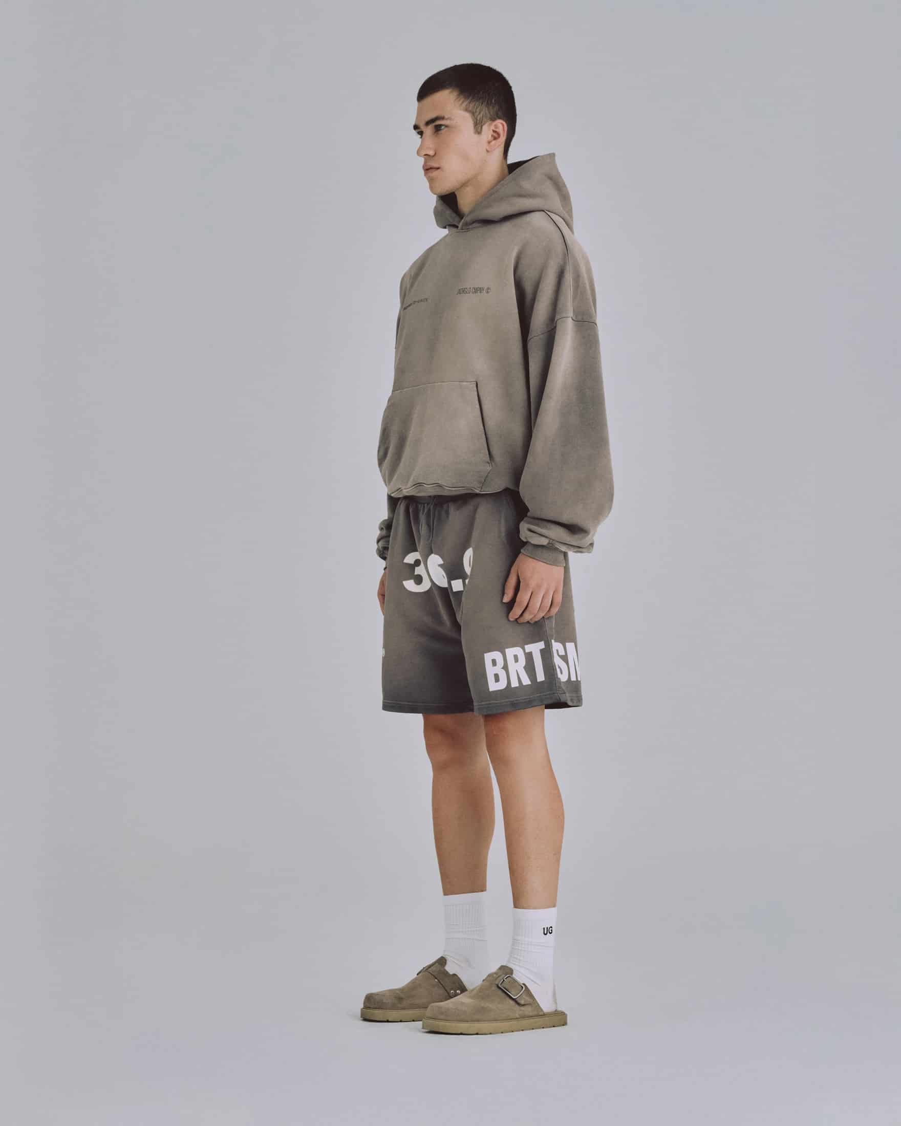 Spring Code Boxy Fit Hoodie Vintage Gray - miniatura 5