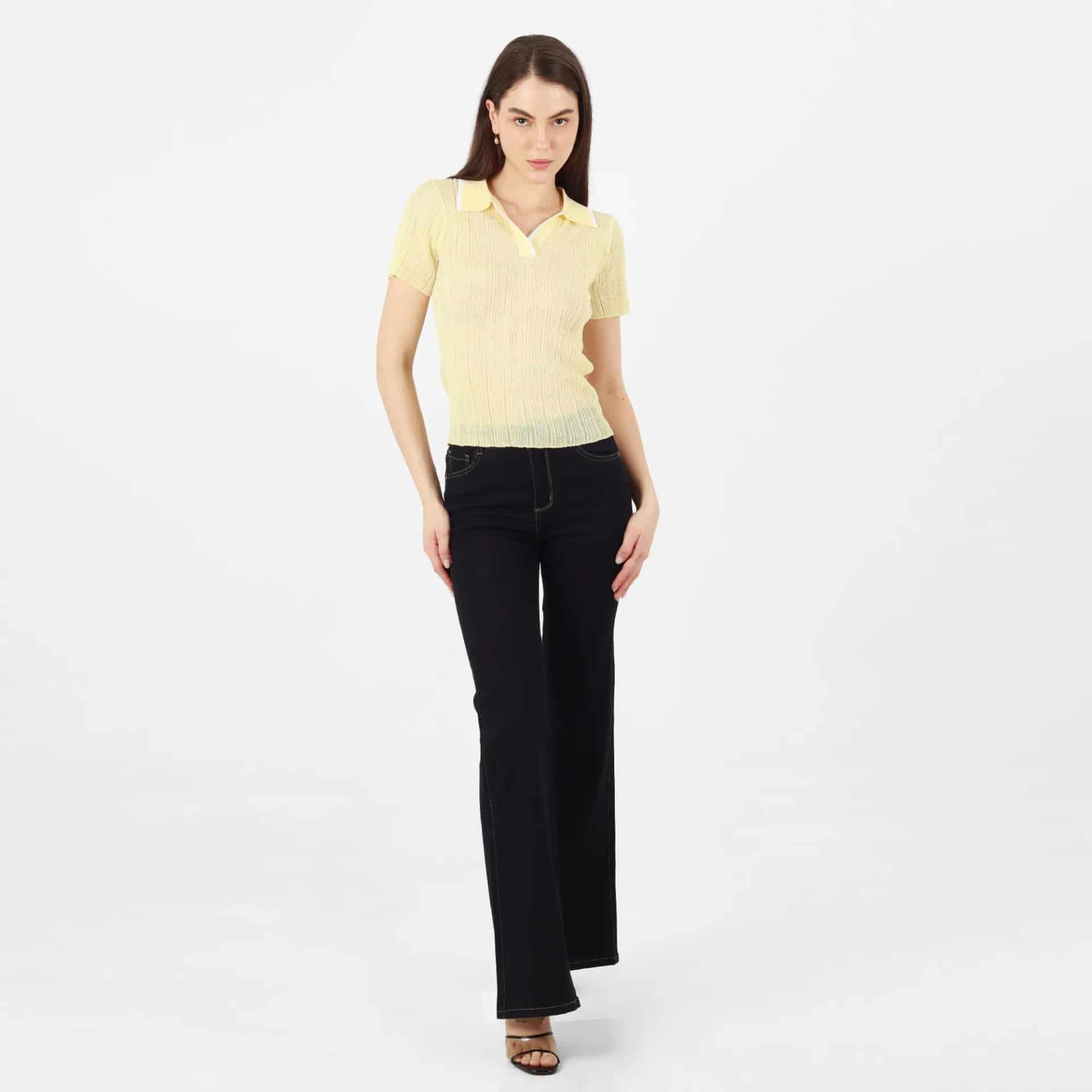 Sweater Cuello Sport Manga Corta - miniatura 6