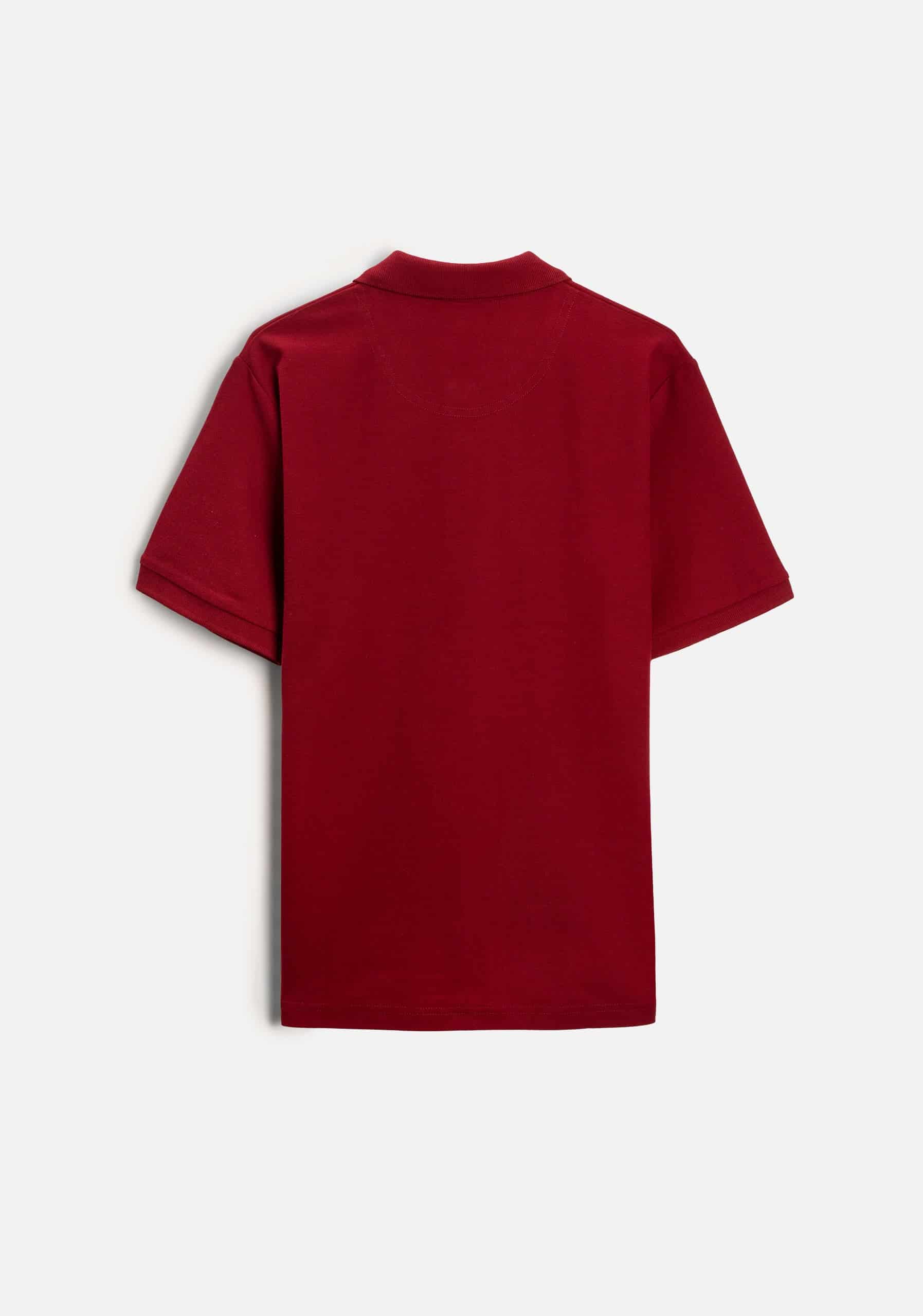 Camiseta Polo H Unicolor L-Nar Vino - miniatura 8