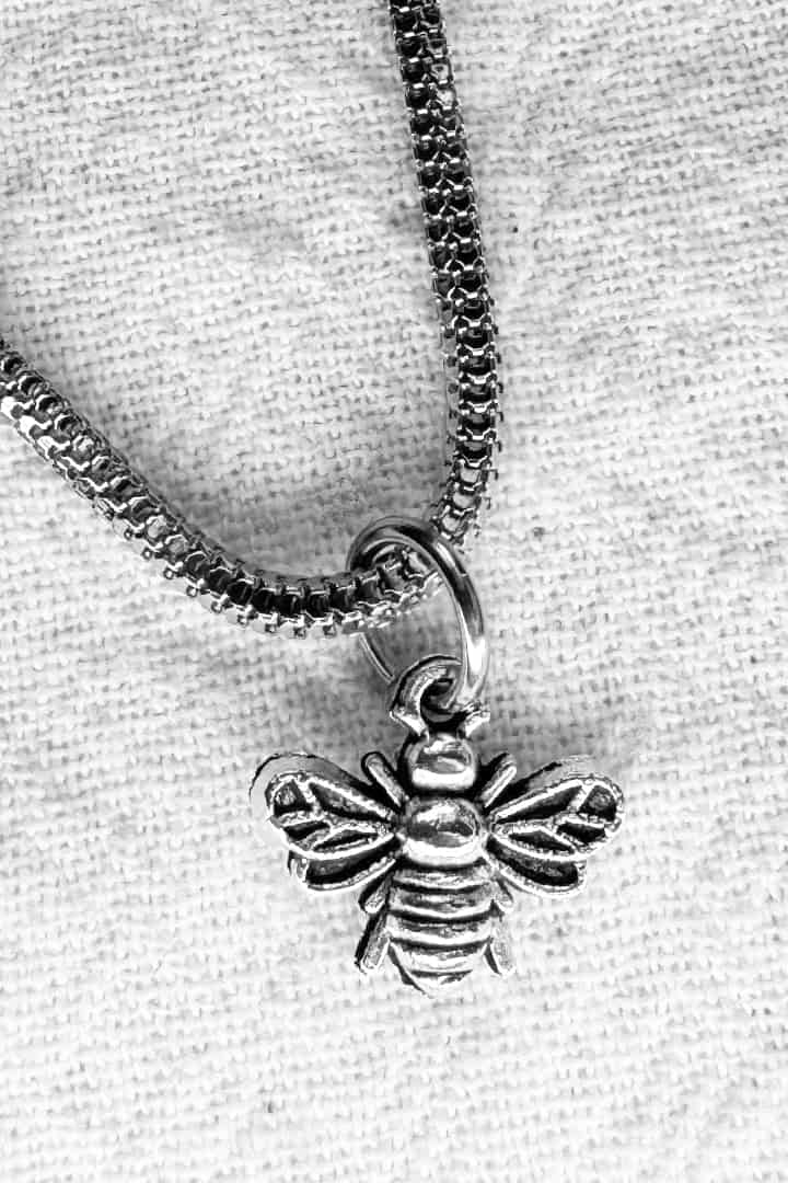 Collar tubular abeja - miniatura 3