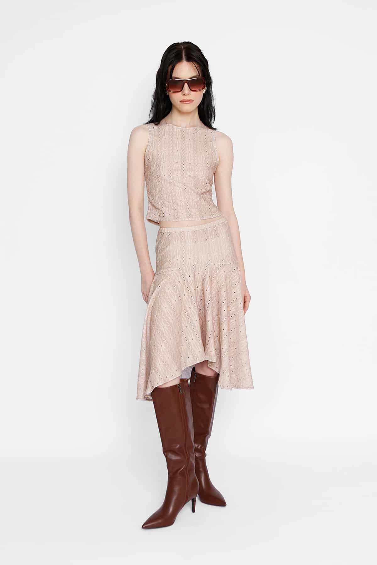 Lovers skirt in buttercream - miniatura 1