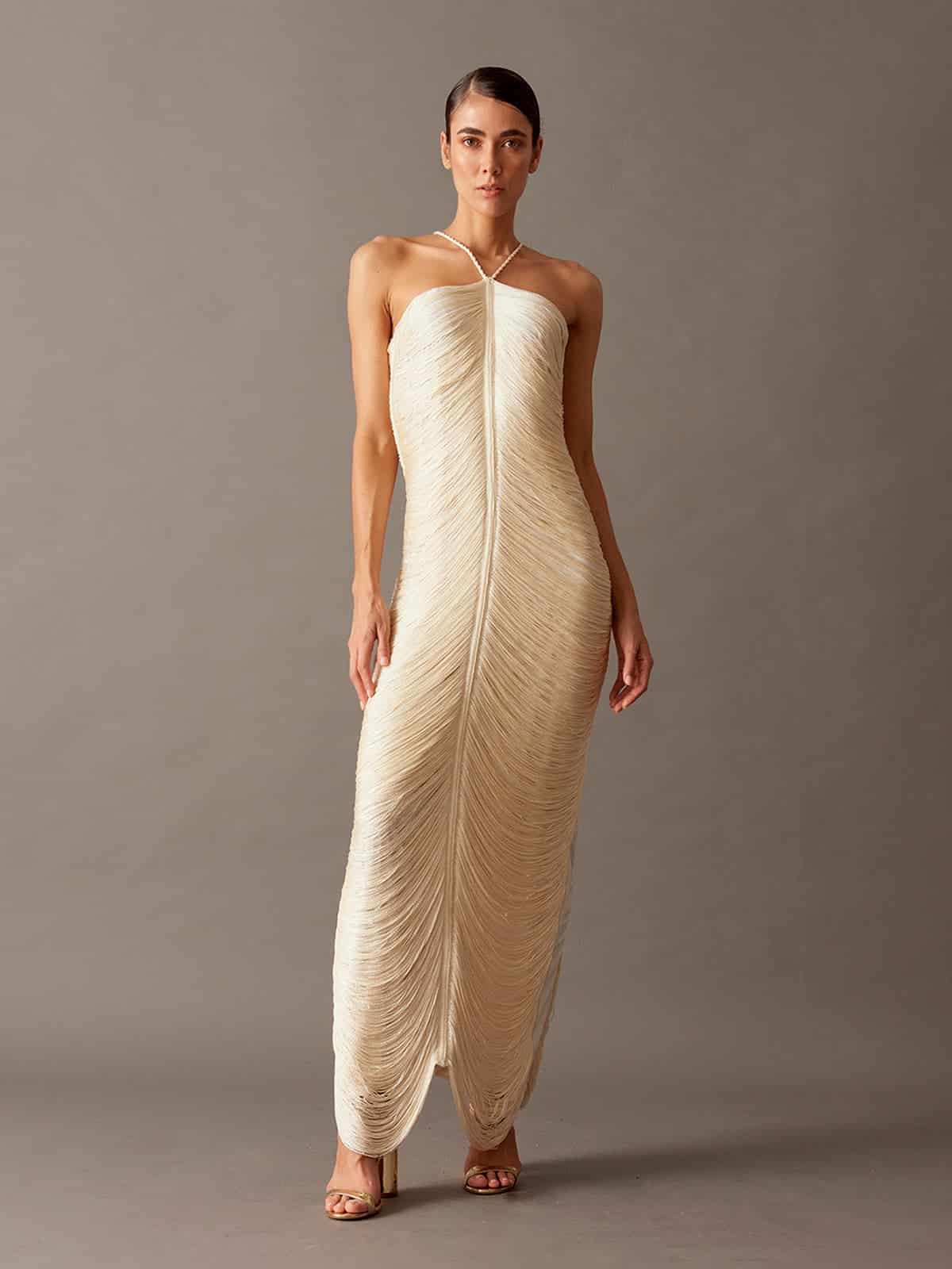 VESTIDO JADE LARGO - miniatura 1