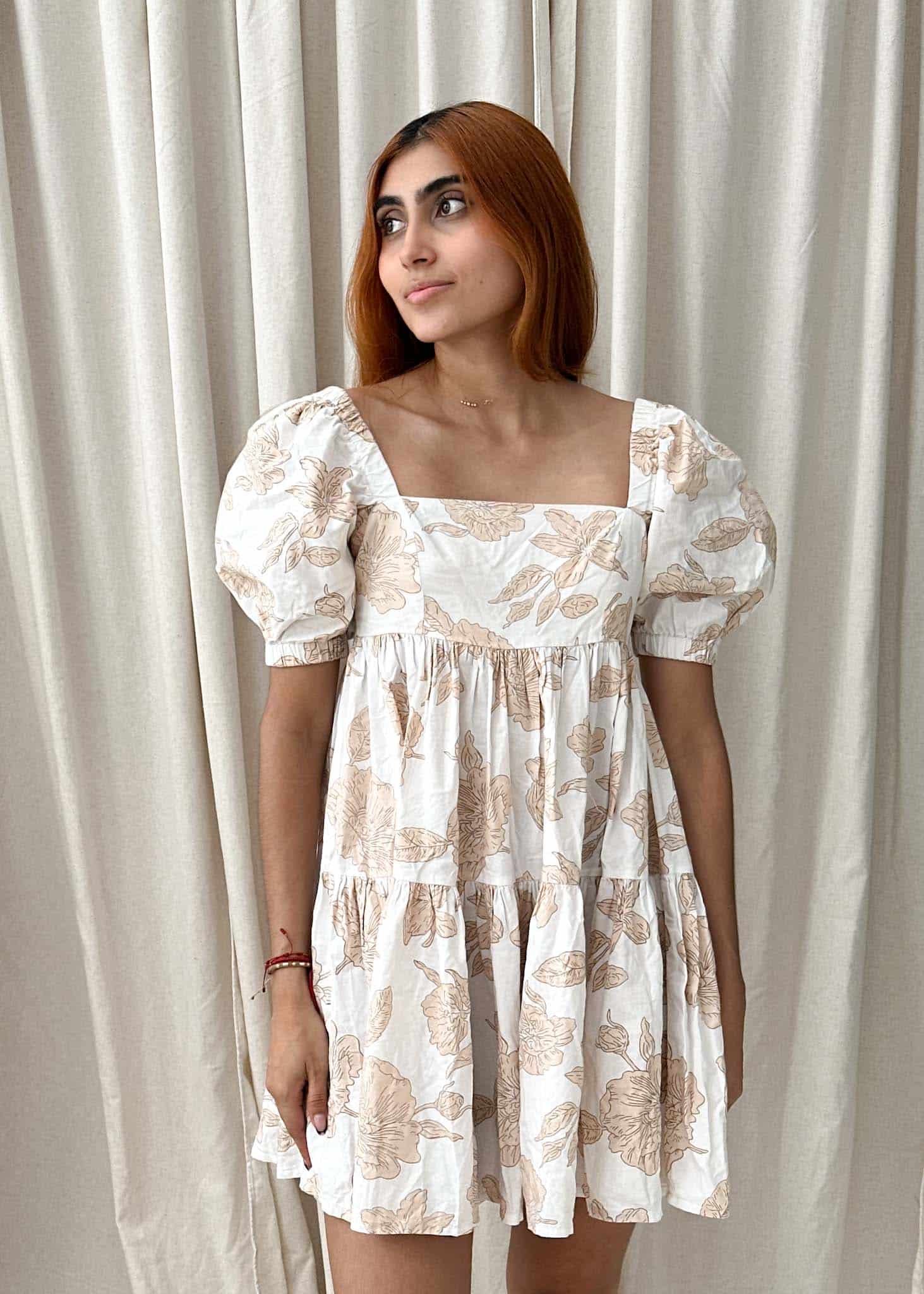 Vestido Muestra Flores - miniatura 1