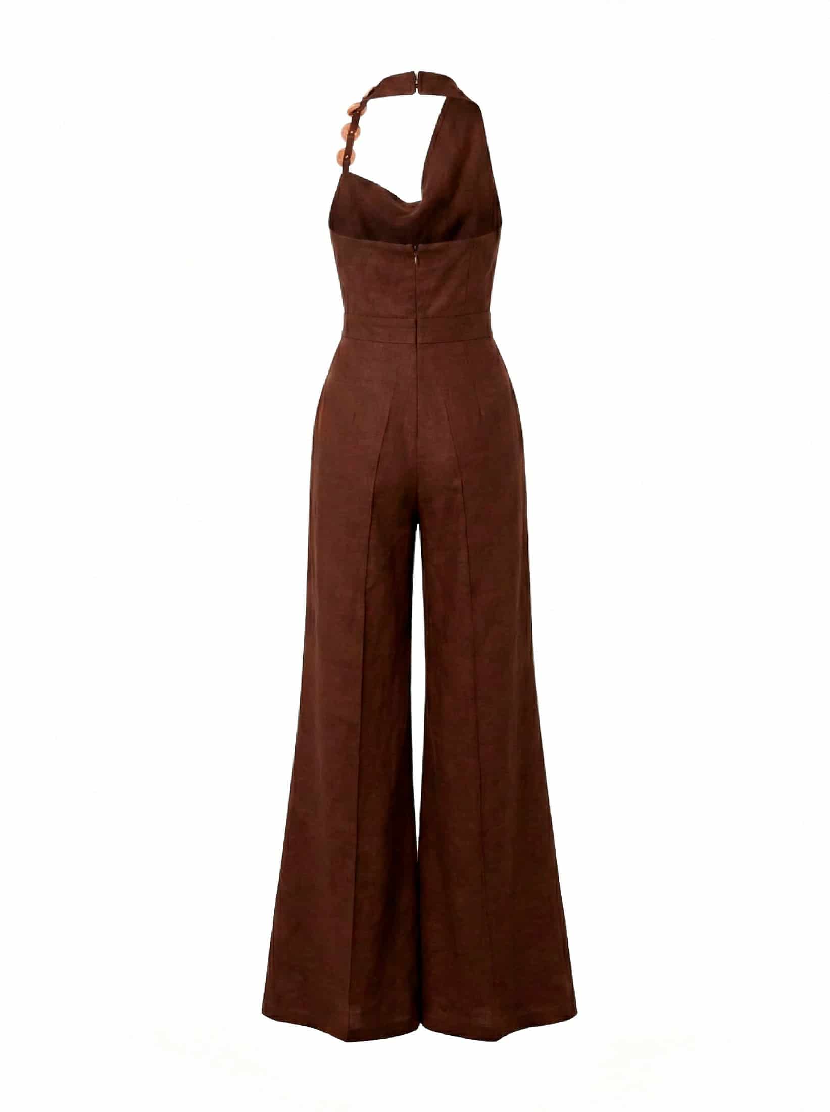 ZANE JUMPSUIT UMBER BROWN - miniatura 6