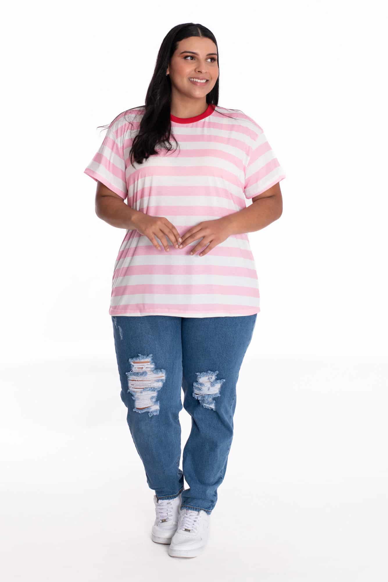 Camiseta Pocket Rosada - miniatura 6