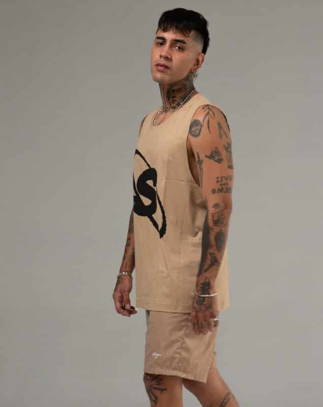 Camisilla Semilarga S-Caqui - miniatura 4
