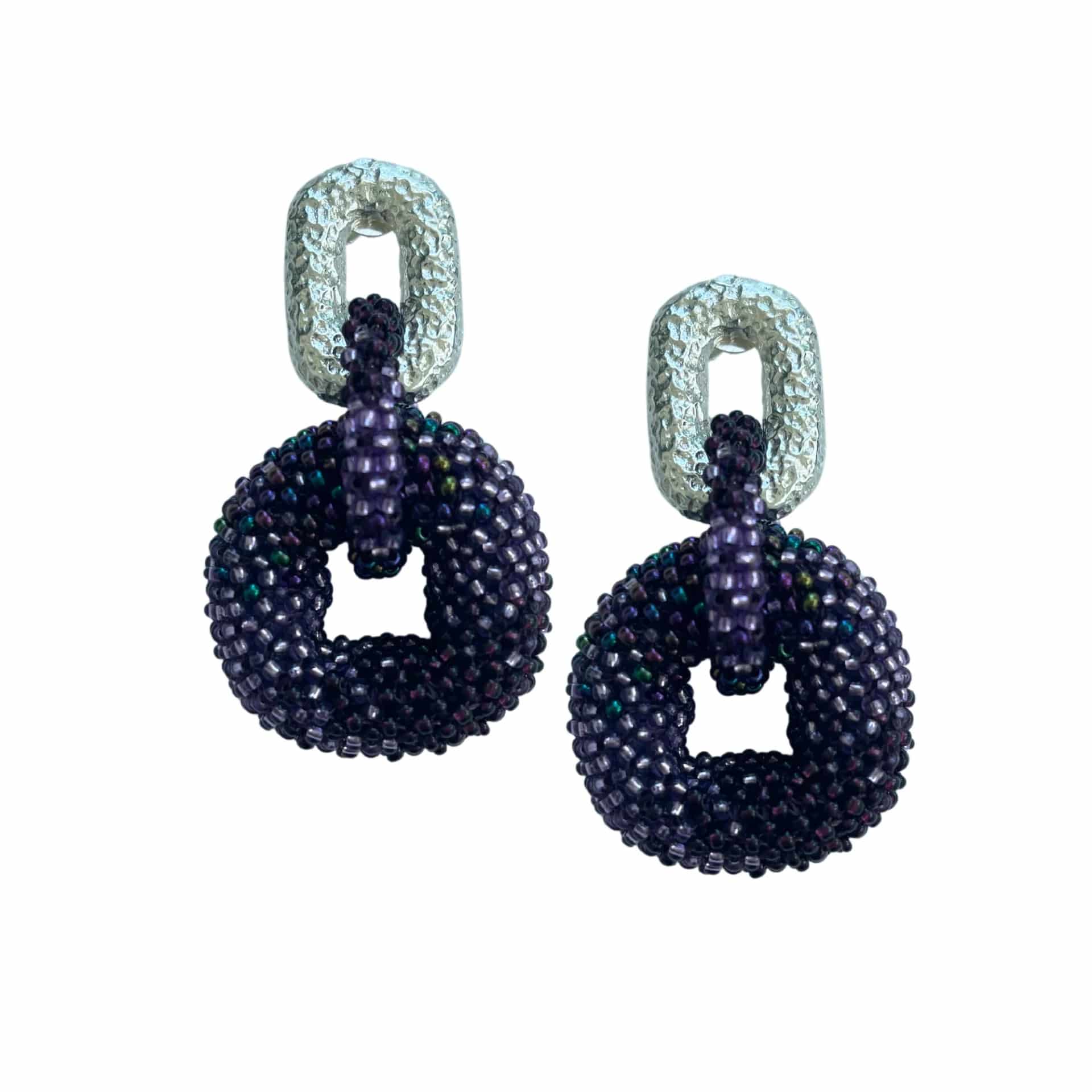 Linked Donuts Earrings - miniatura 31