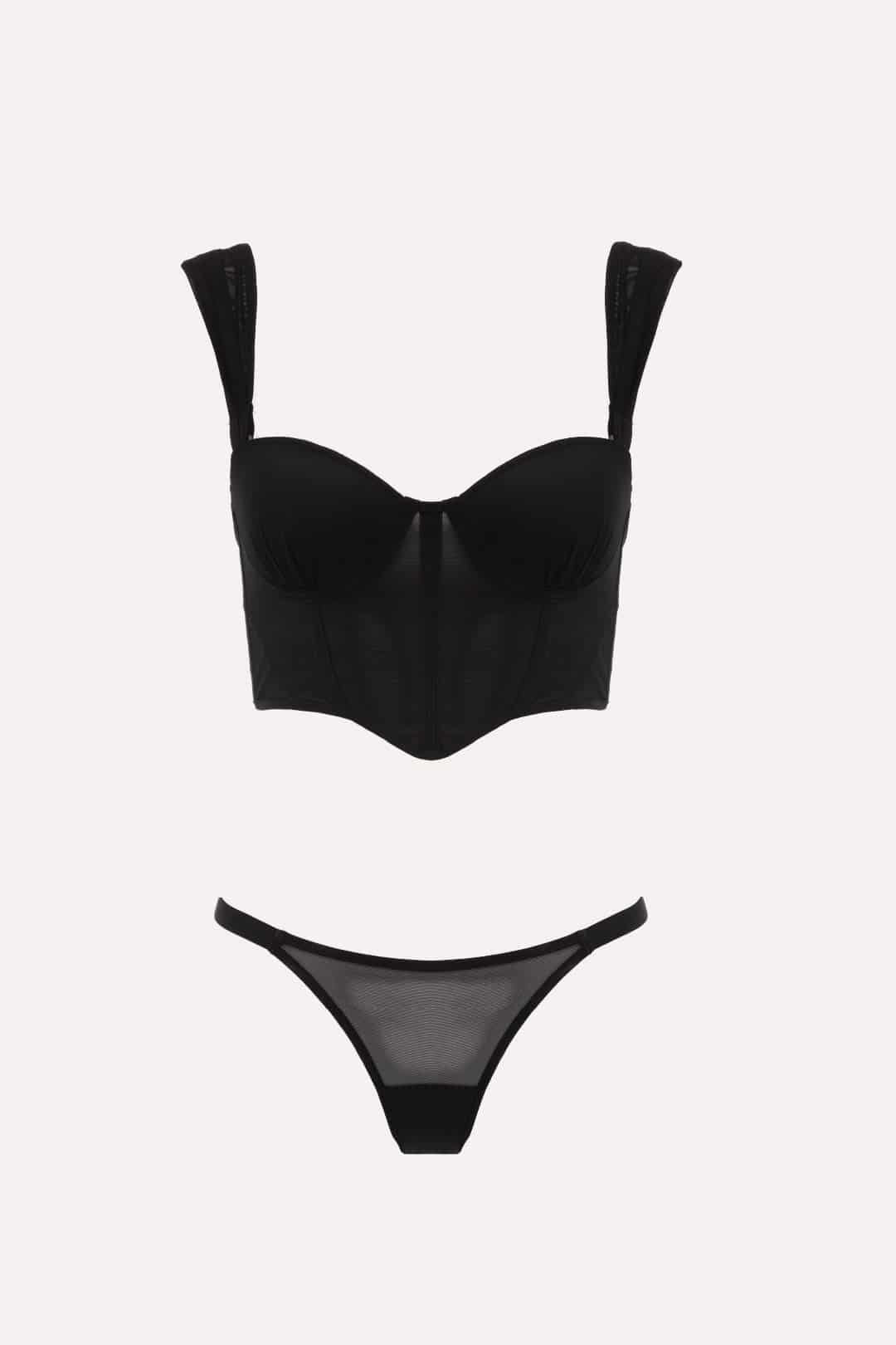 SET CROP TOP AISA NEGRO - miniatura 5