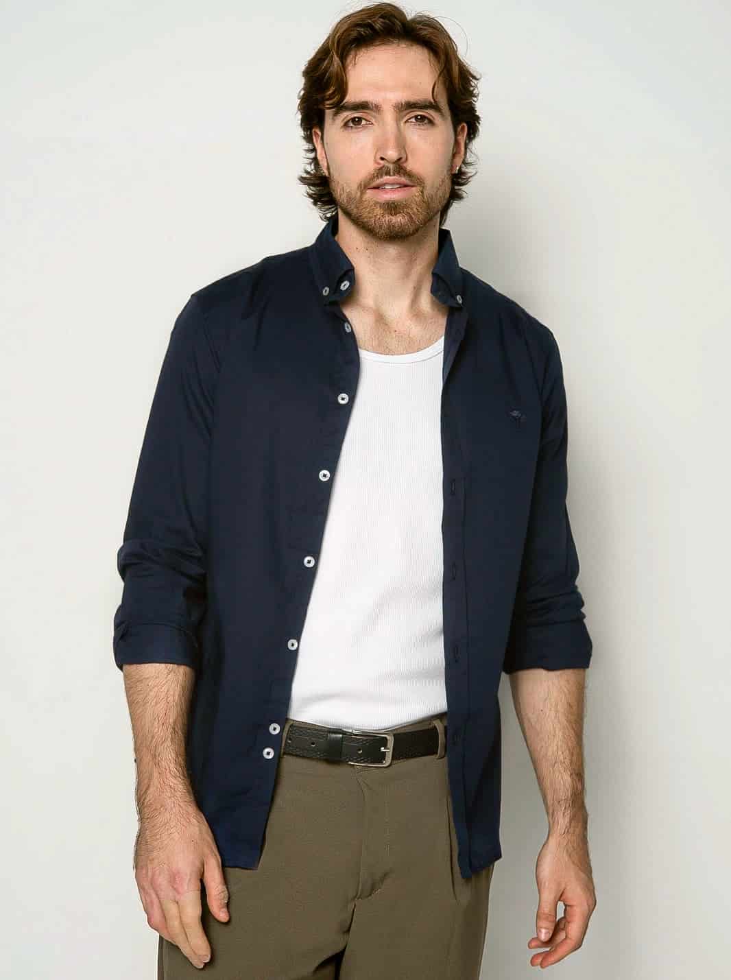 CAMISA PORTOFINO BORDADA | 100% ALGODÓN - miniatura 4