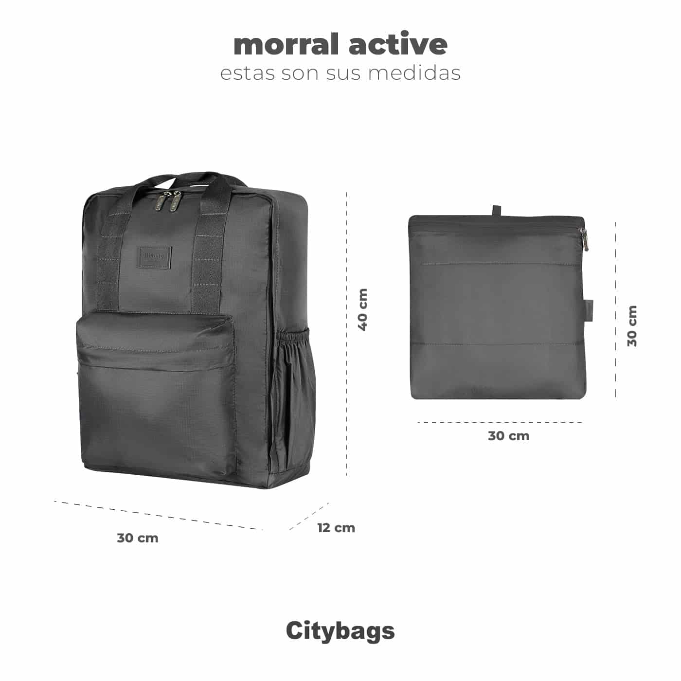 Morral Active Citybags Ultra Estampado Glam - miniatura 7