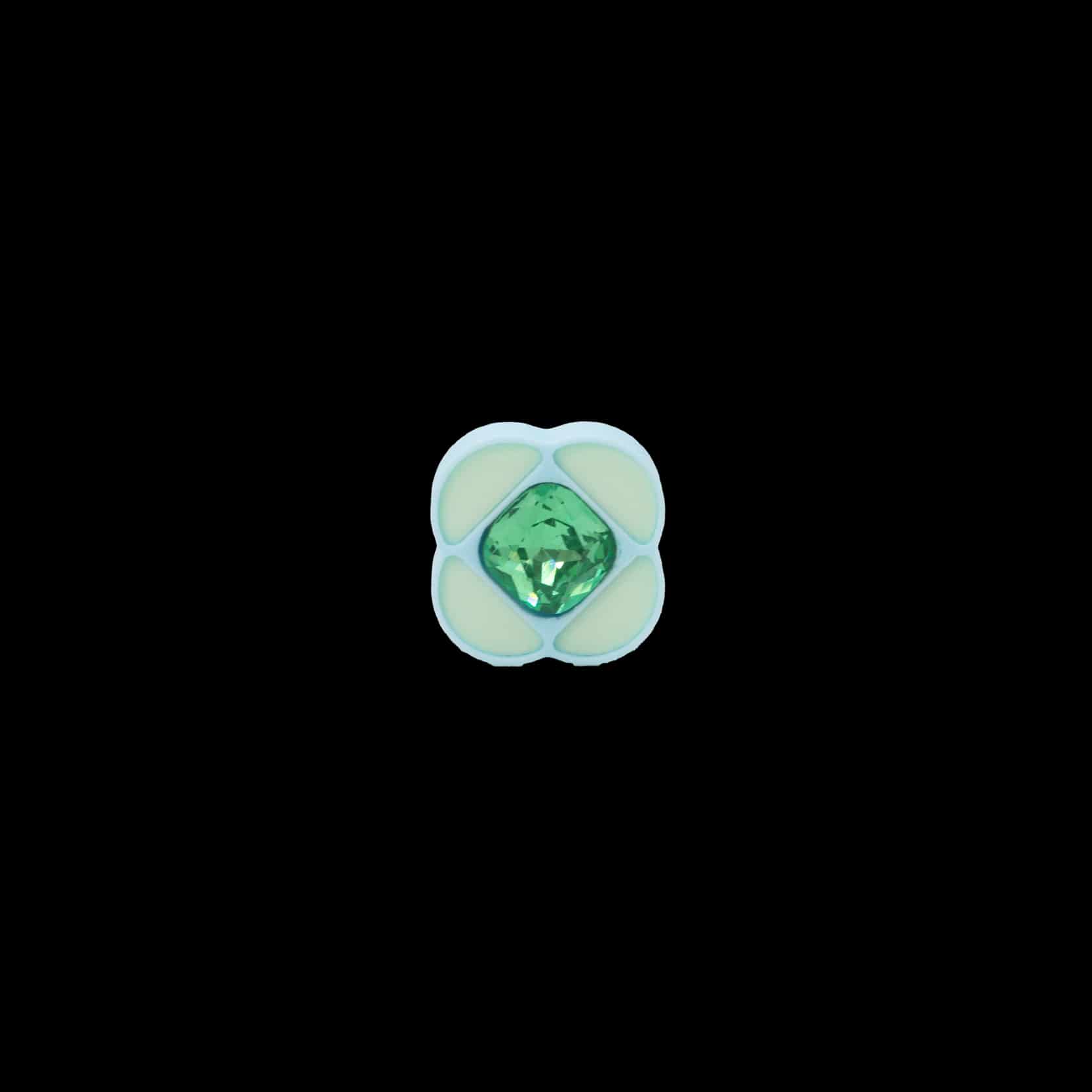EAR CUFF CRYSTAL FLOWER PEARL - miniatura 3