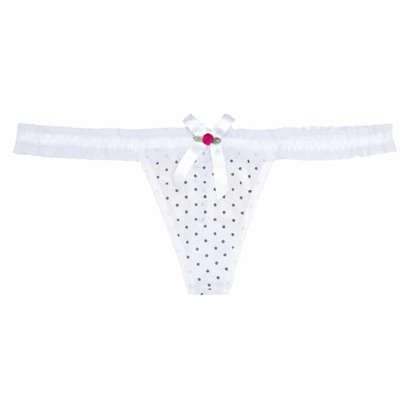 Panty En Tull Estampado Con Fajón - miniatura 3