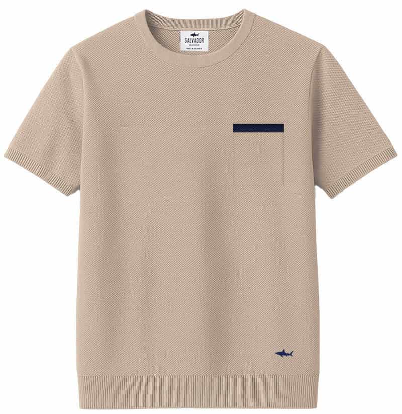 CAMISETA DE PUNTO ARENA B AZUL O - miniatura 1