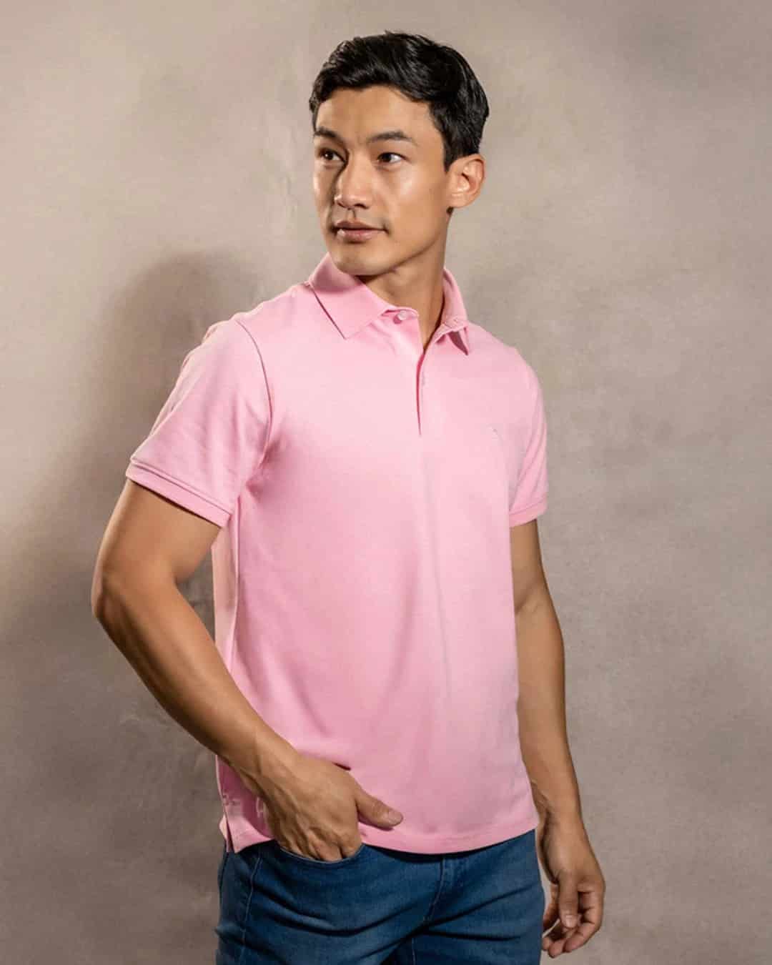 Polo Antimanchas Rosado - miniatura 3