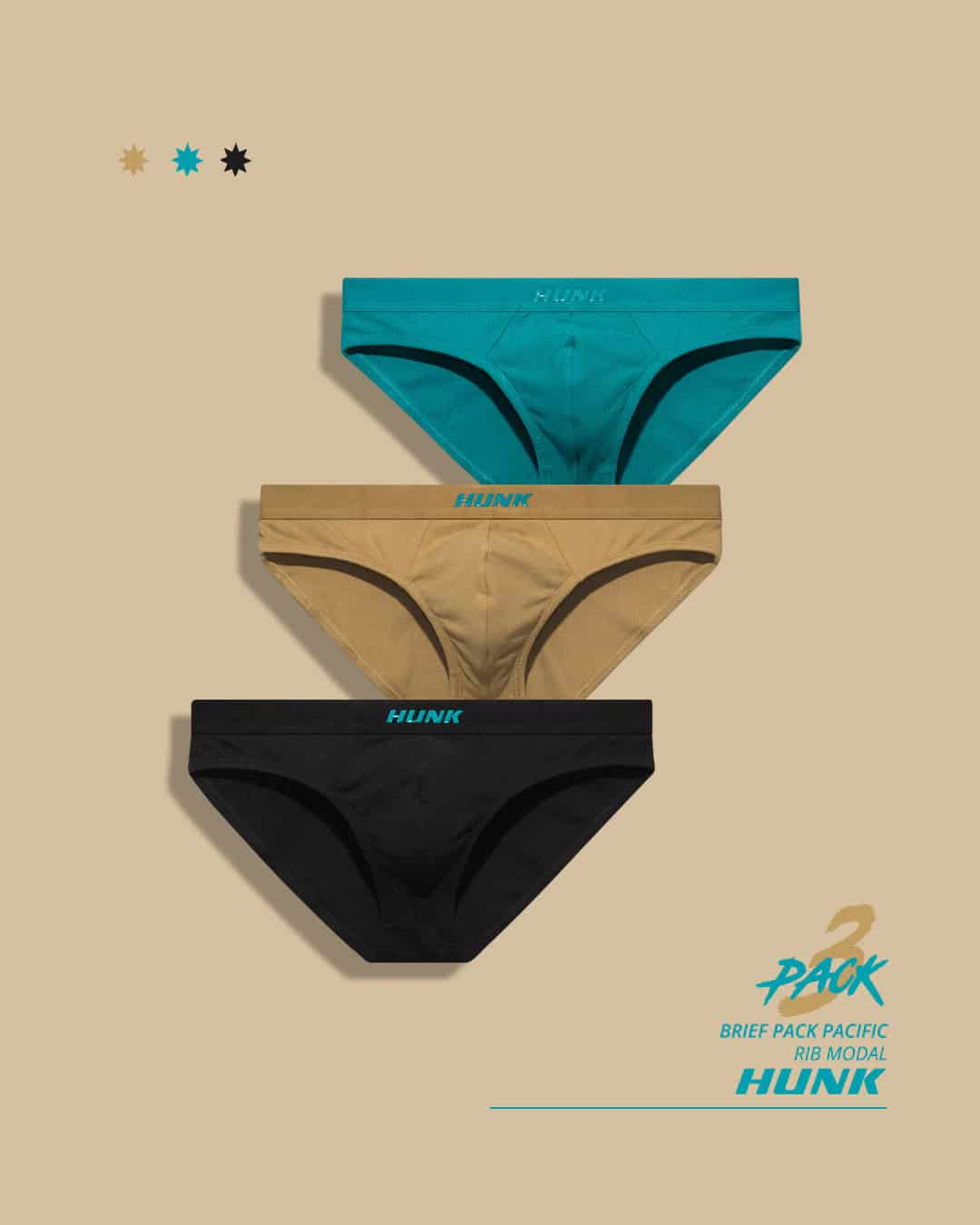 3-Pack Briefs Pacific - miniatura 2