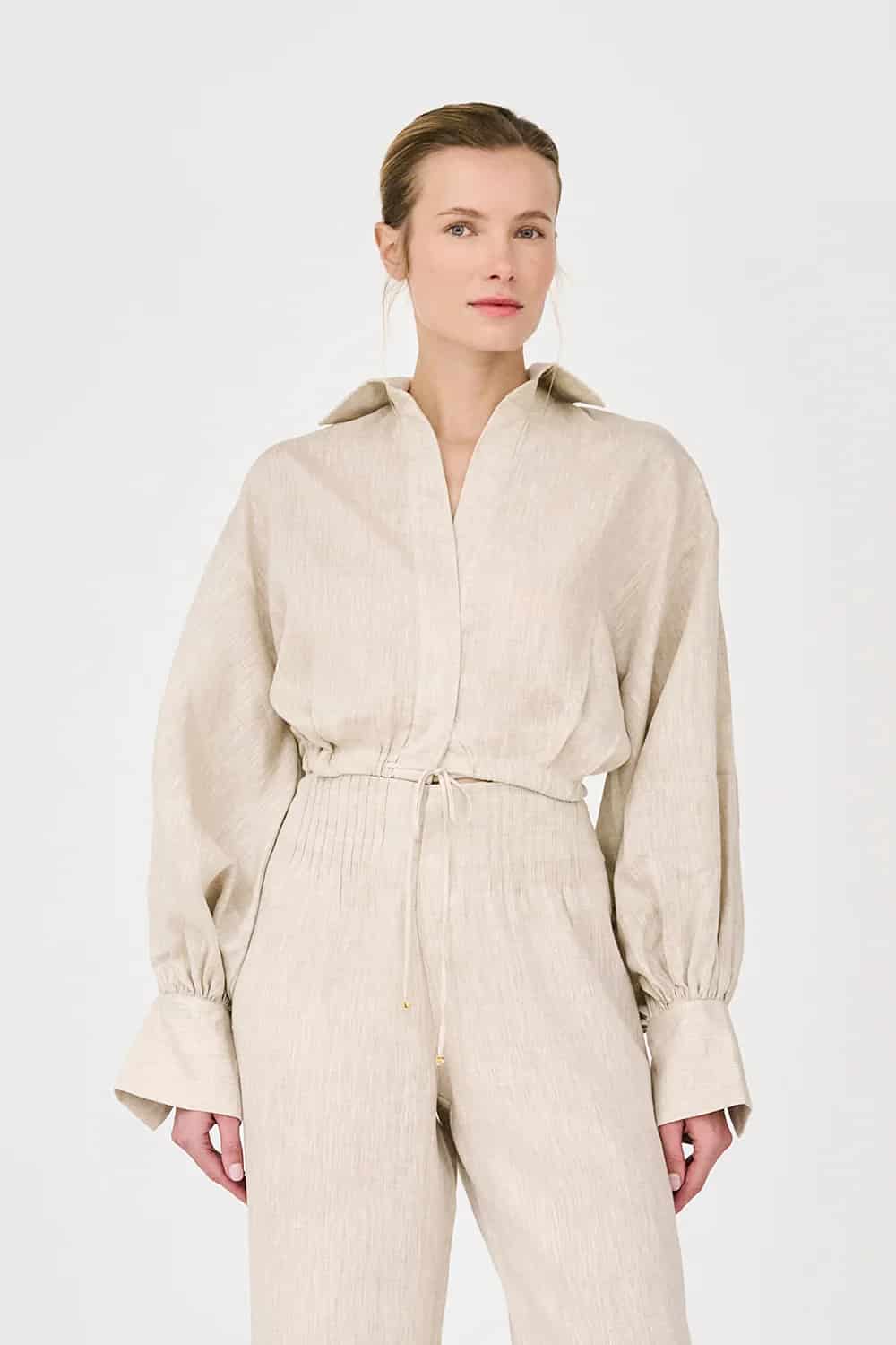 BLUSA JASPE BORDADO - miniatura 2
