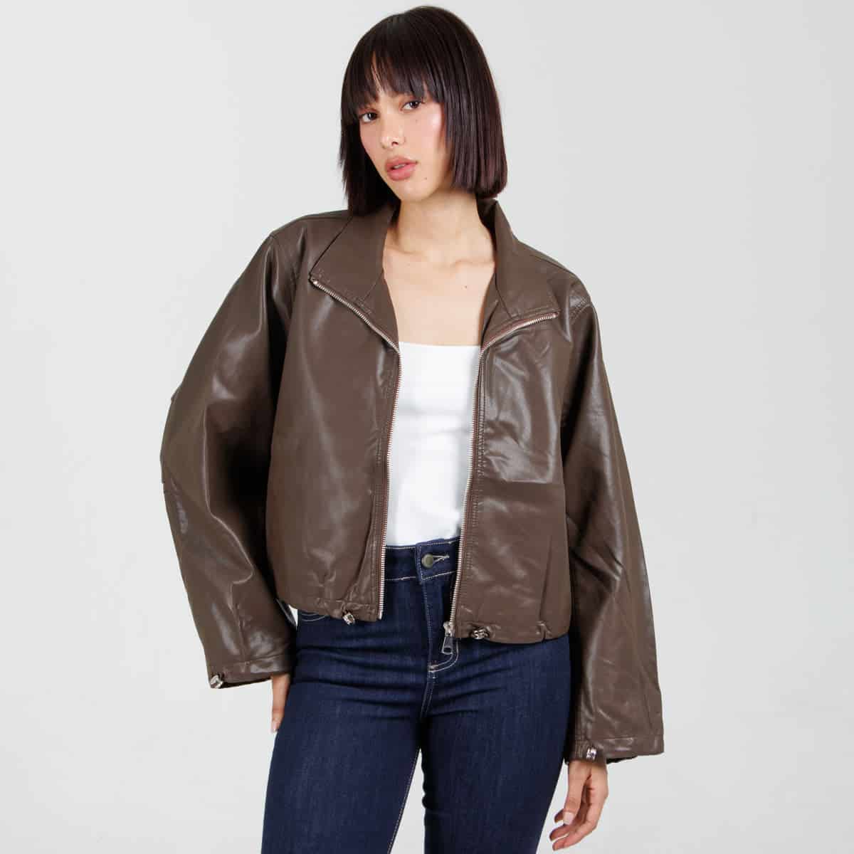 Chaqueta Efecto Piel PT090 - miniatura 1
