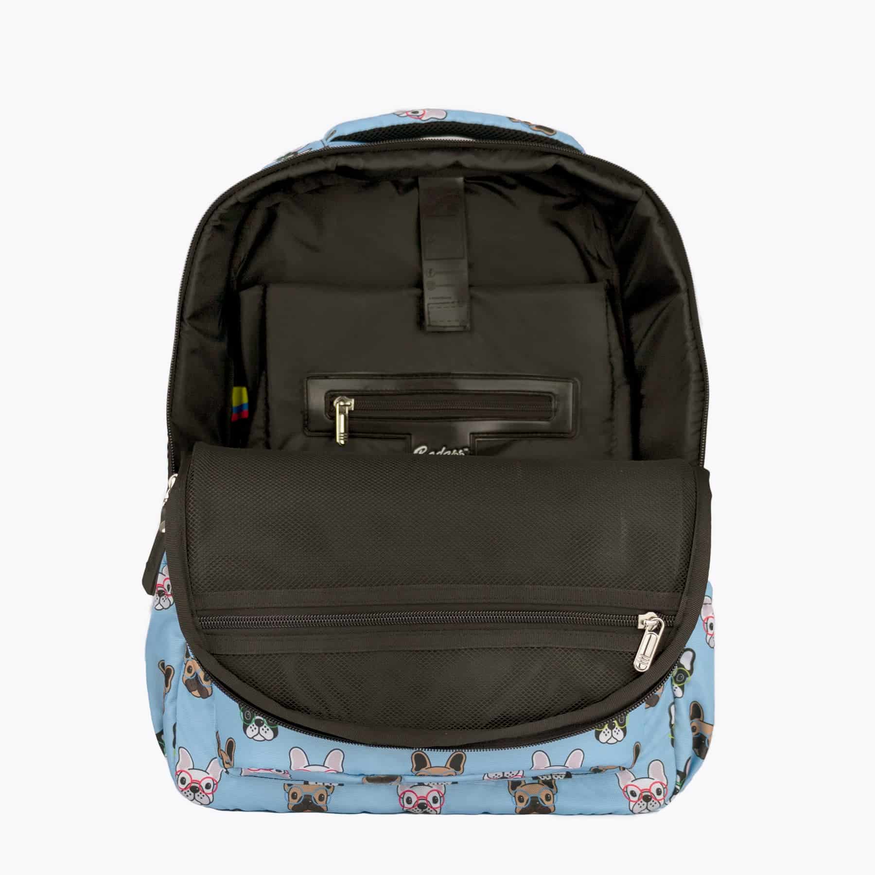 Combo Bulldog Blue - Morral + Lonchera + Cartuchera - miniatura 3