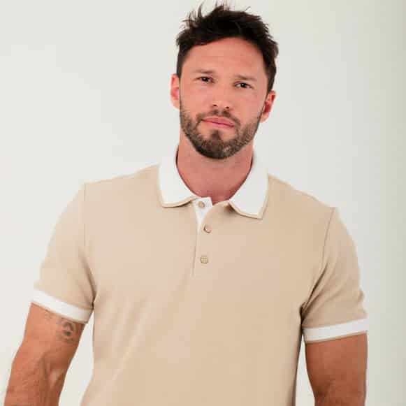 SUETER POLO MODA HOMBRE - miniatura 2