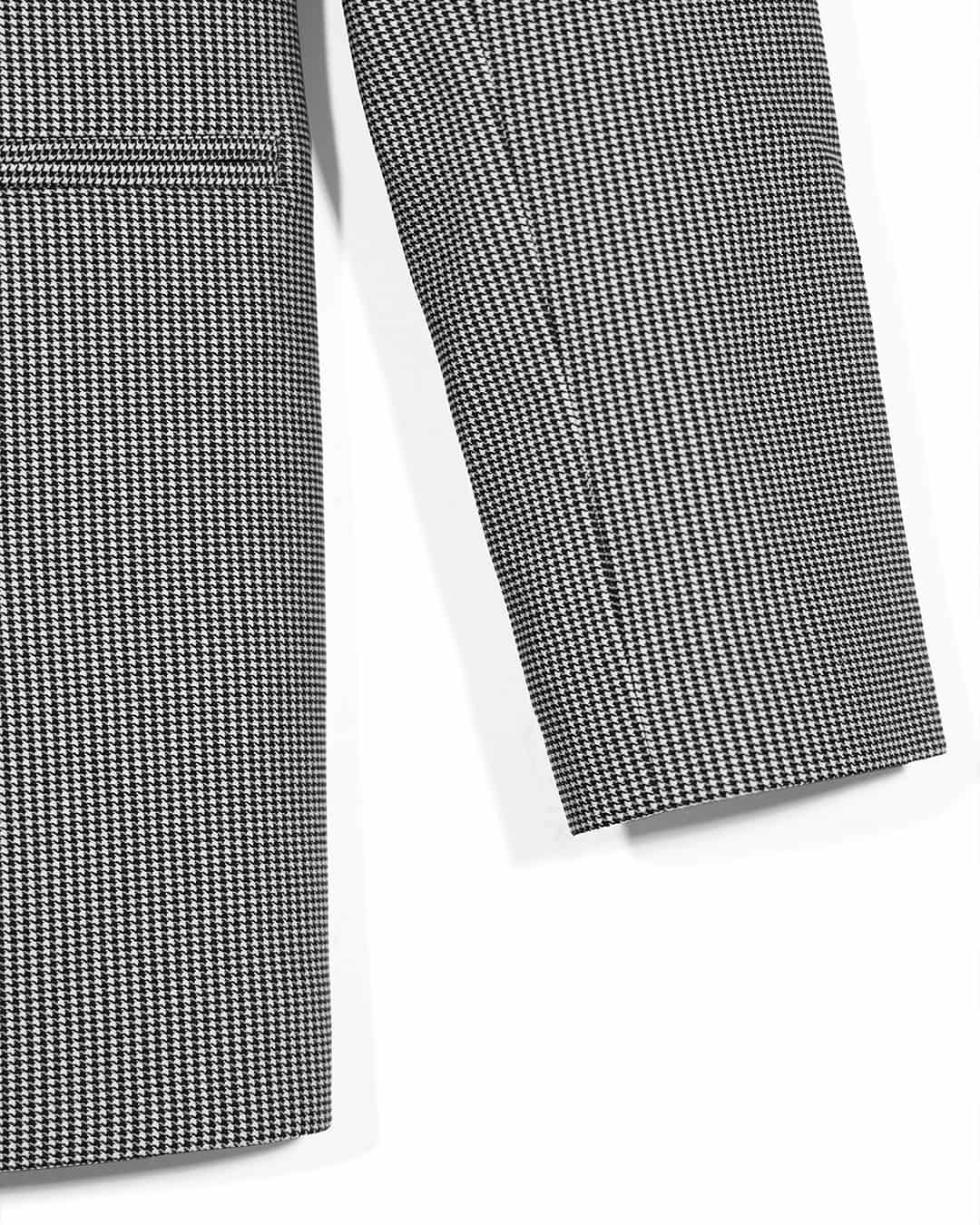 Blazer de Cuadros Negro New Napoles - miniatura 8