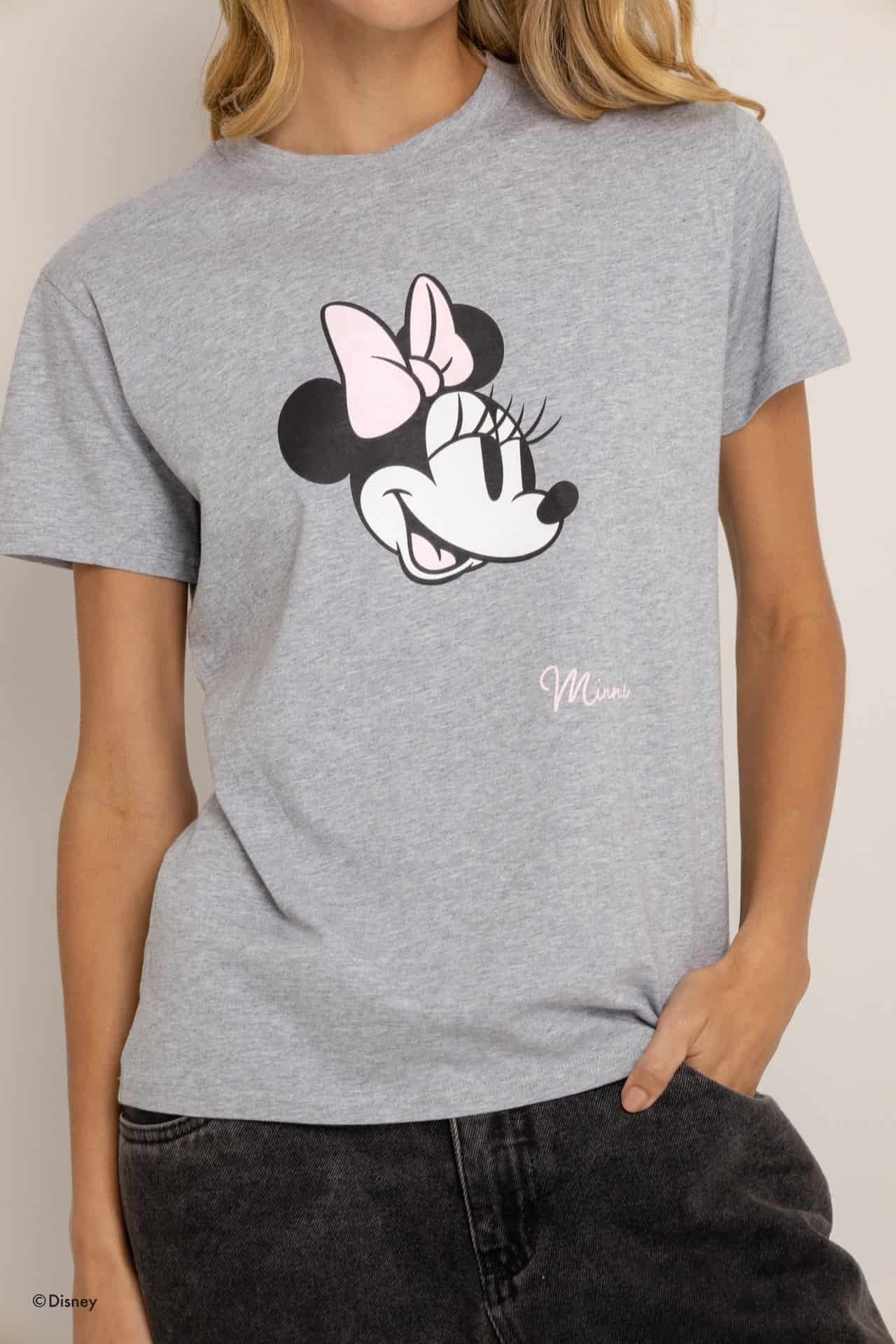 T-Shirt Gris Minnie Mouse - miniatura 2