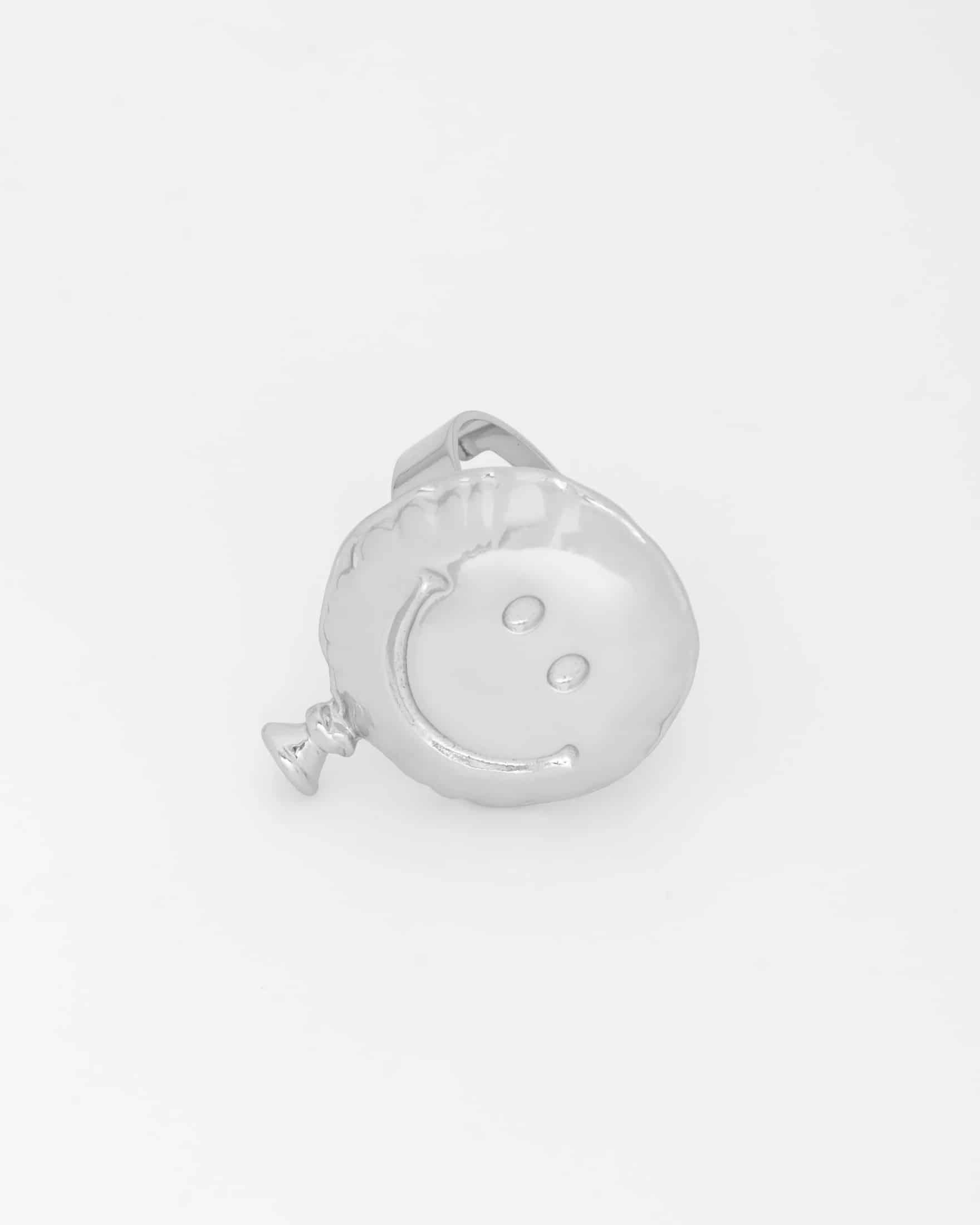 Anillo Carita Feliz dorado o plateado - miniatura 3