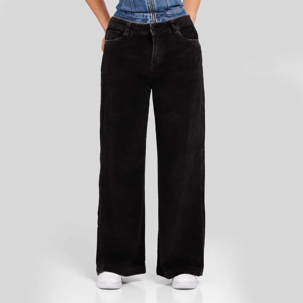 Pantalón en Pana Wide Leg Ax-2725 - miniatura 3