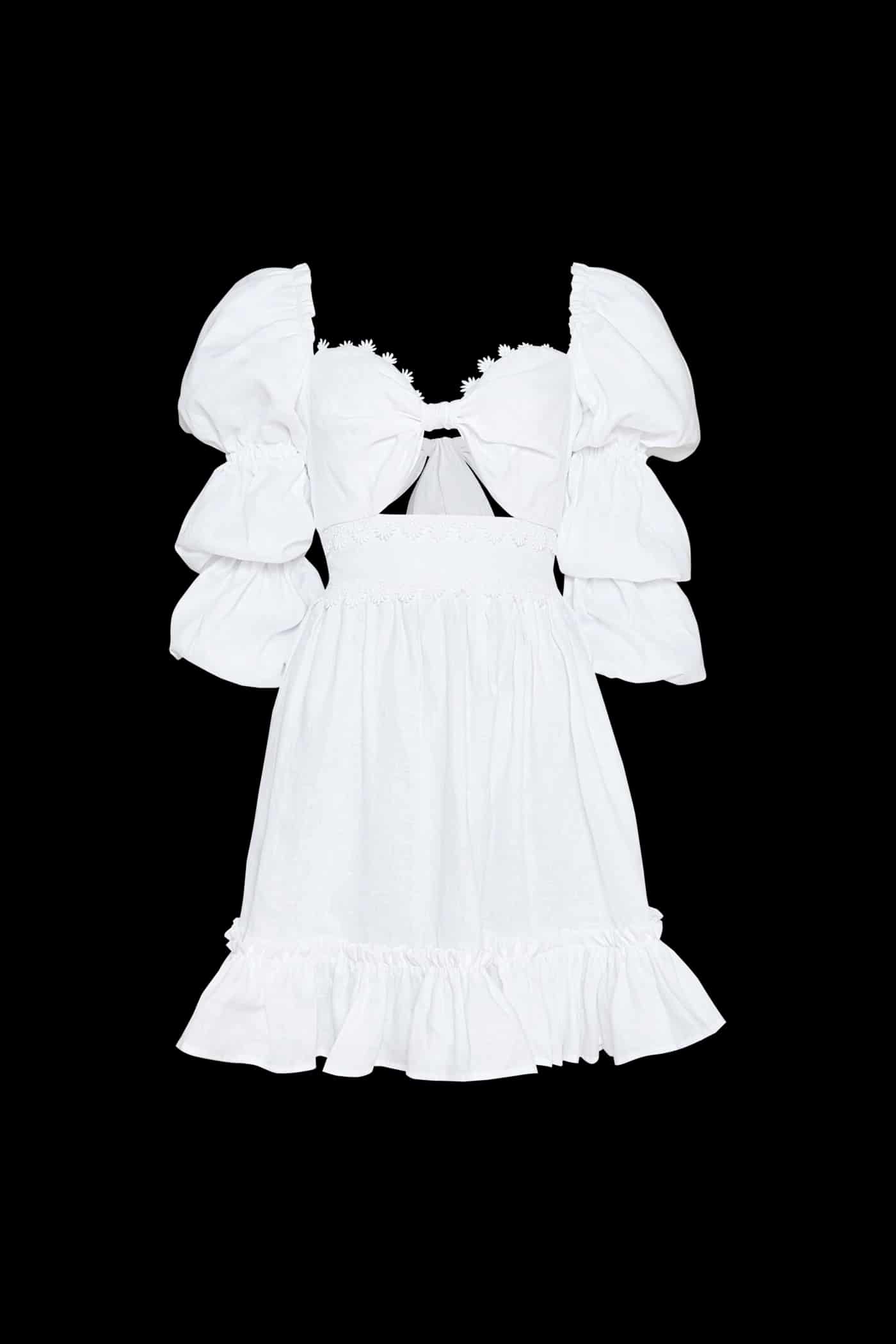Caléndula Mini White Dress - miniatura 1
